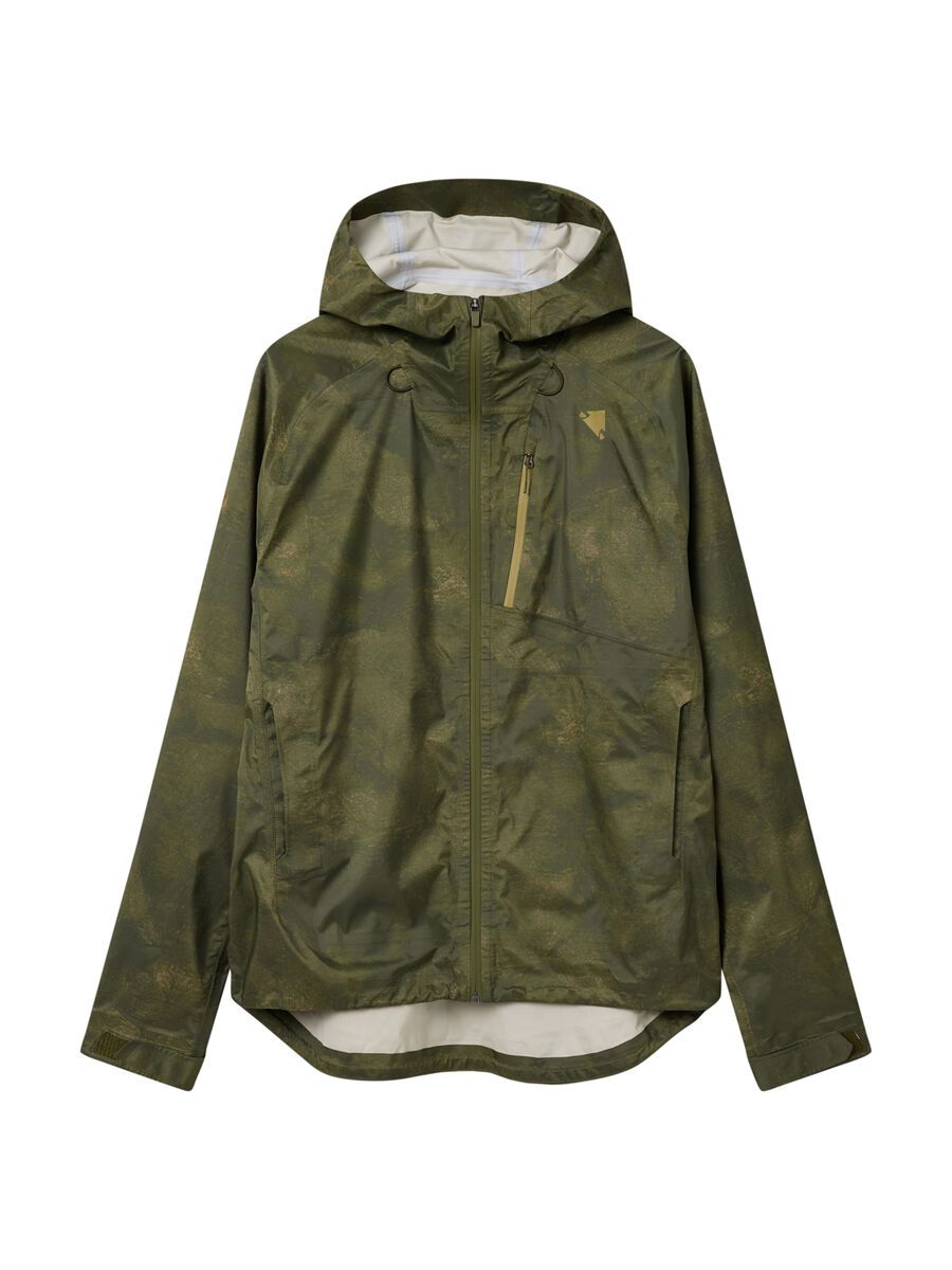 Endura Alltrack Rout Wasserdichte Jacke, moss green aop - Bild 1