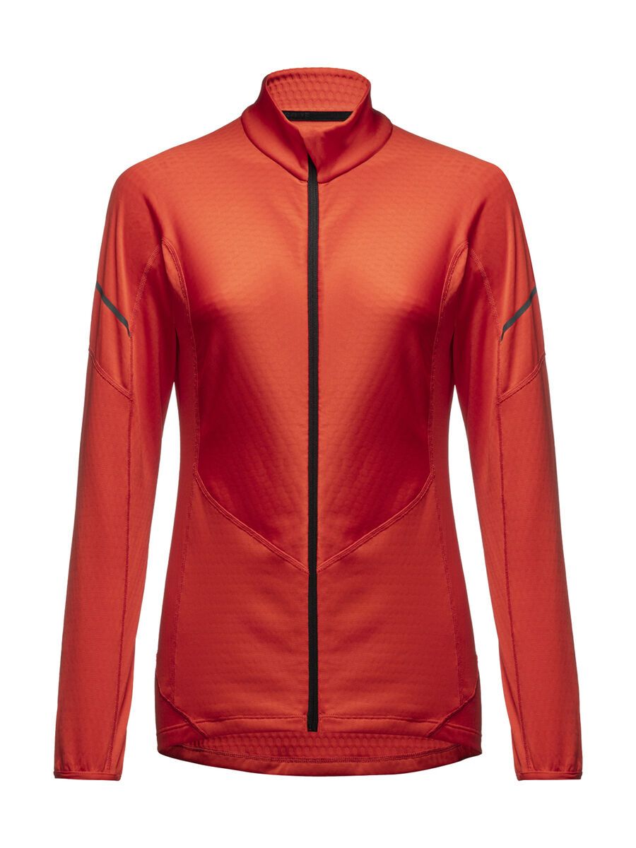 GOREWEAR Gore Wear M Women Thermo Zip Shirt Langarm fireball XXS 100533-AY00-34