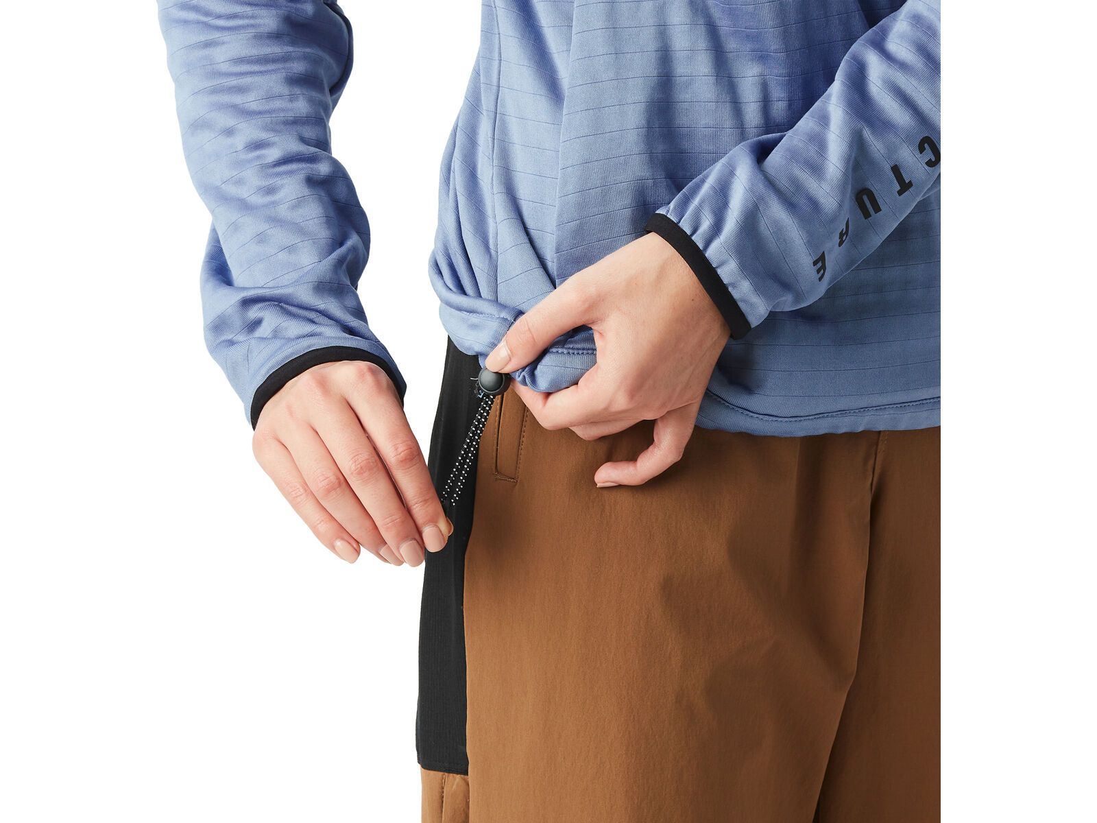 Picture Bake W 1/4 Grid Fleece, stonewash - Bild 7