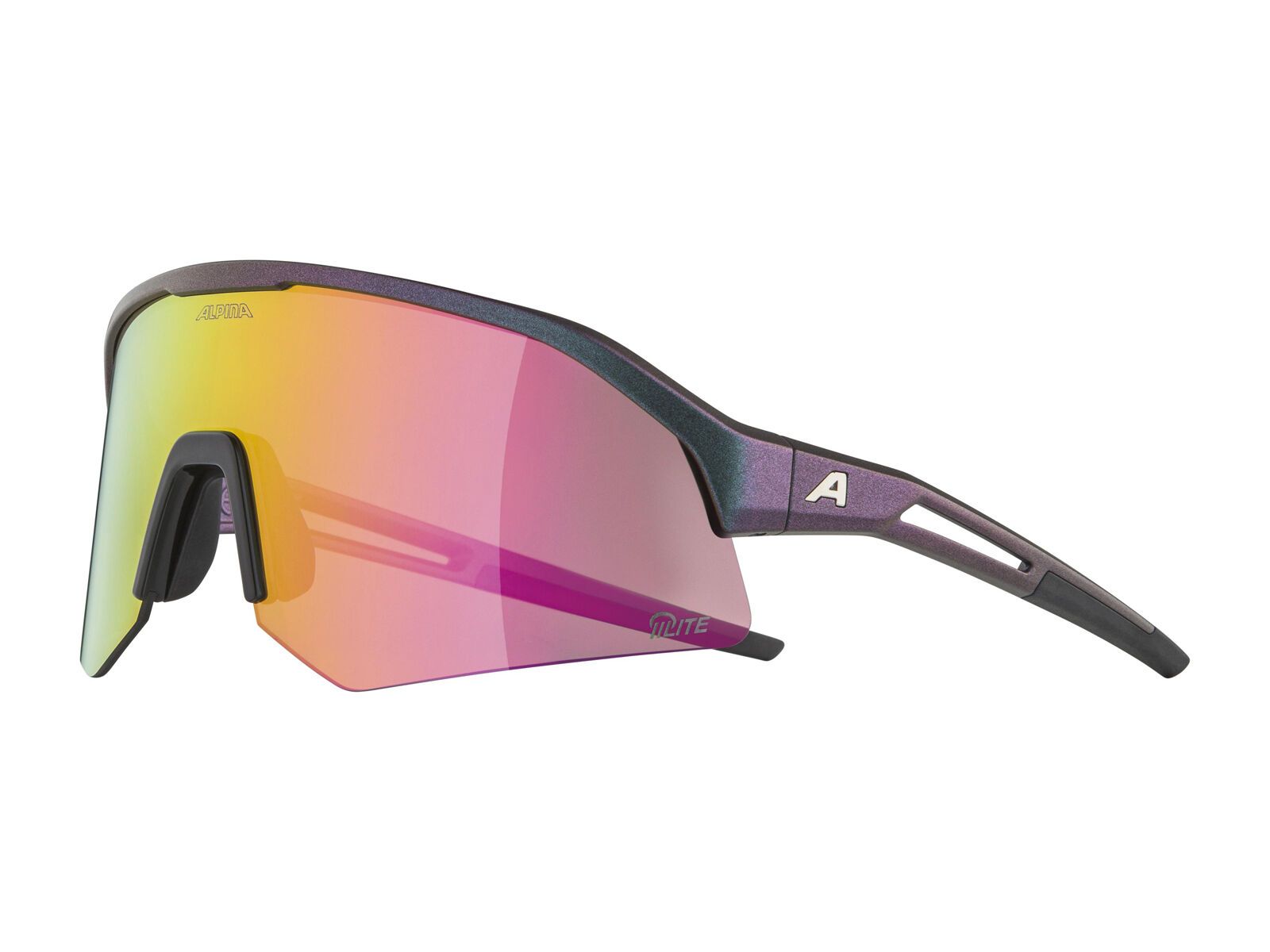 Alpina Sonic HR Q-Lite, Pink I Pink Mirror / black-purple metallic matt - Bild 4