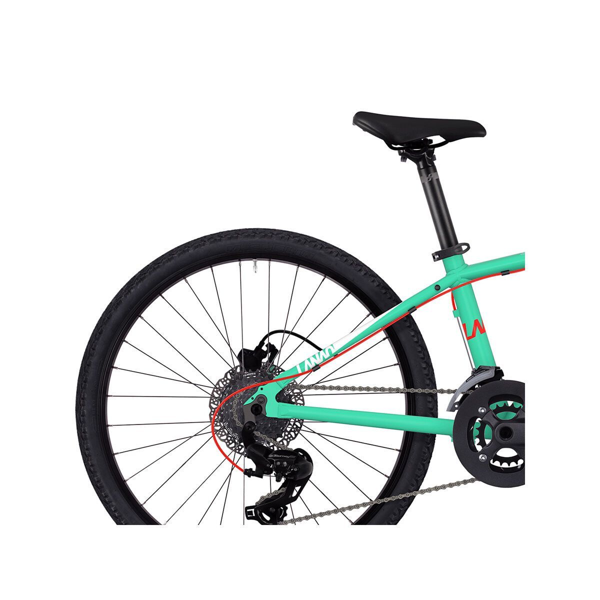 Ghost Lanao D4.4 AL, jade blue/star white/neon red - Bild 6