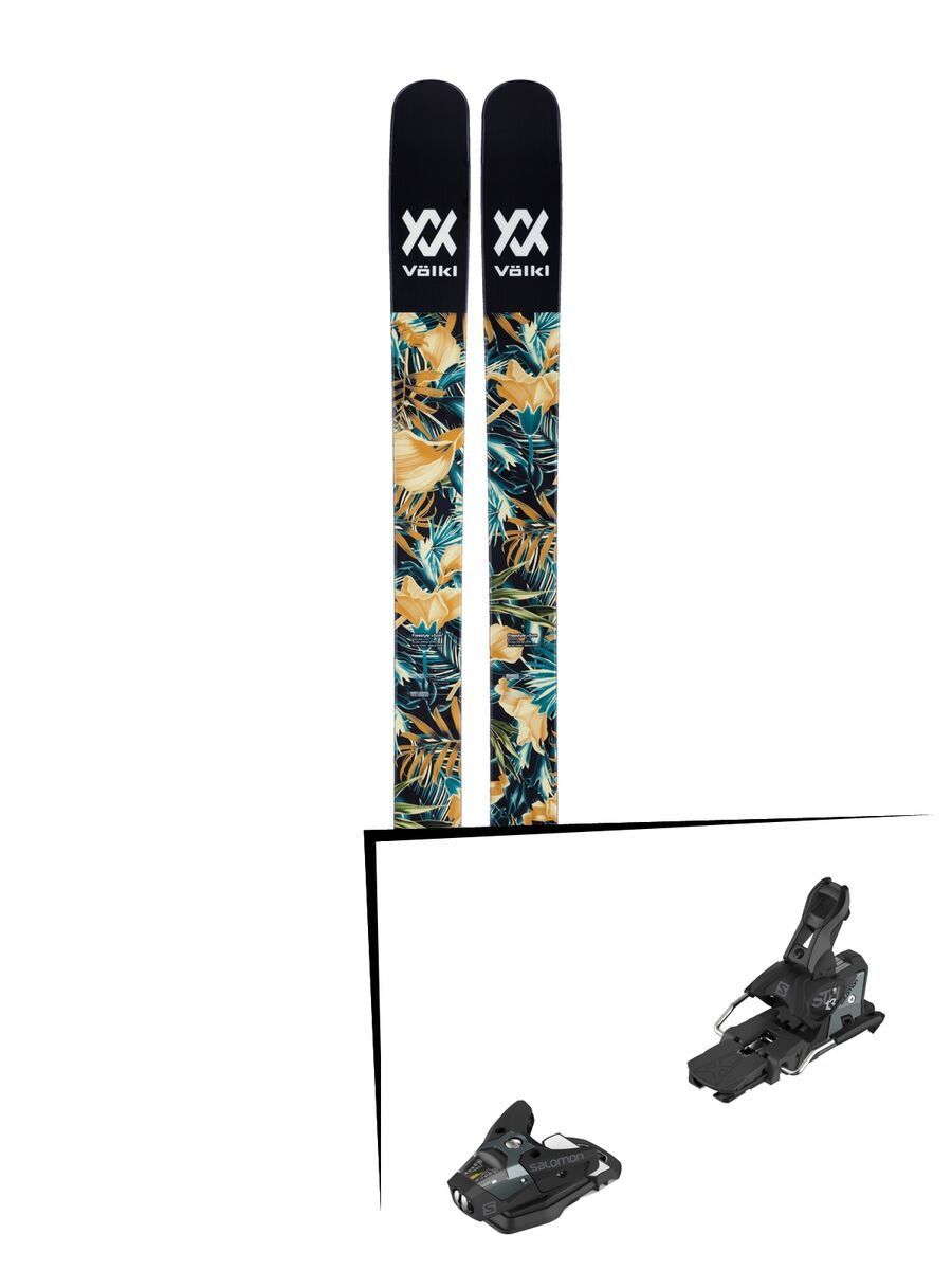 Set: Völkl Bash 116 2018 + Salomon STH2 WTR 13 black/dark grey - Bild 1