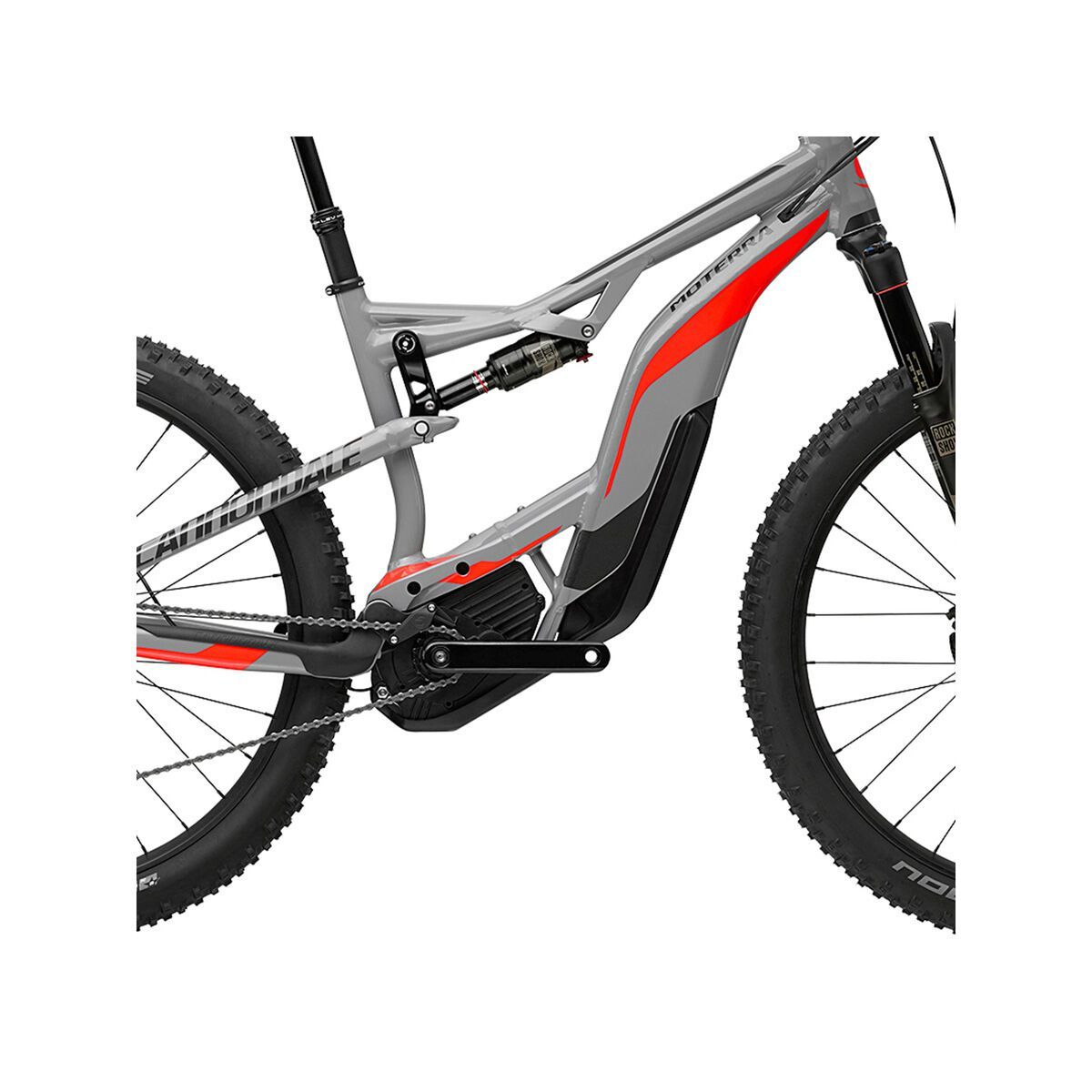 Cannondale Moterra 2, stealth grey w/ hazard orange and anthracite grey, gloss - GRY - Bild 3