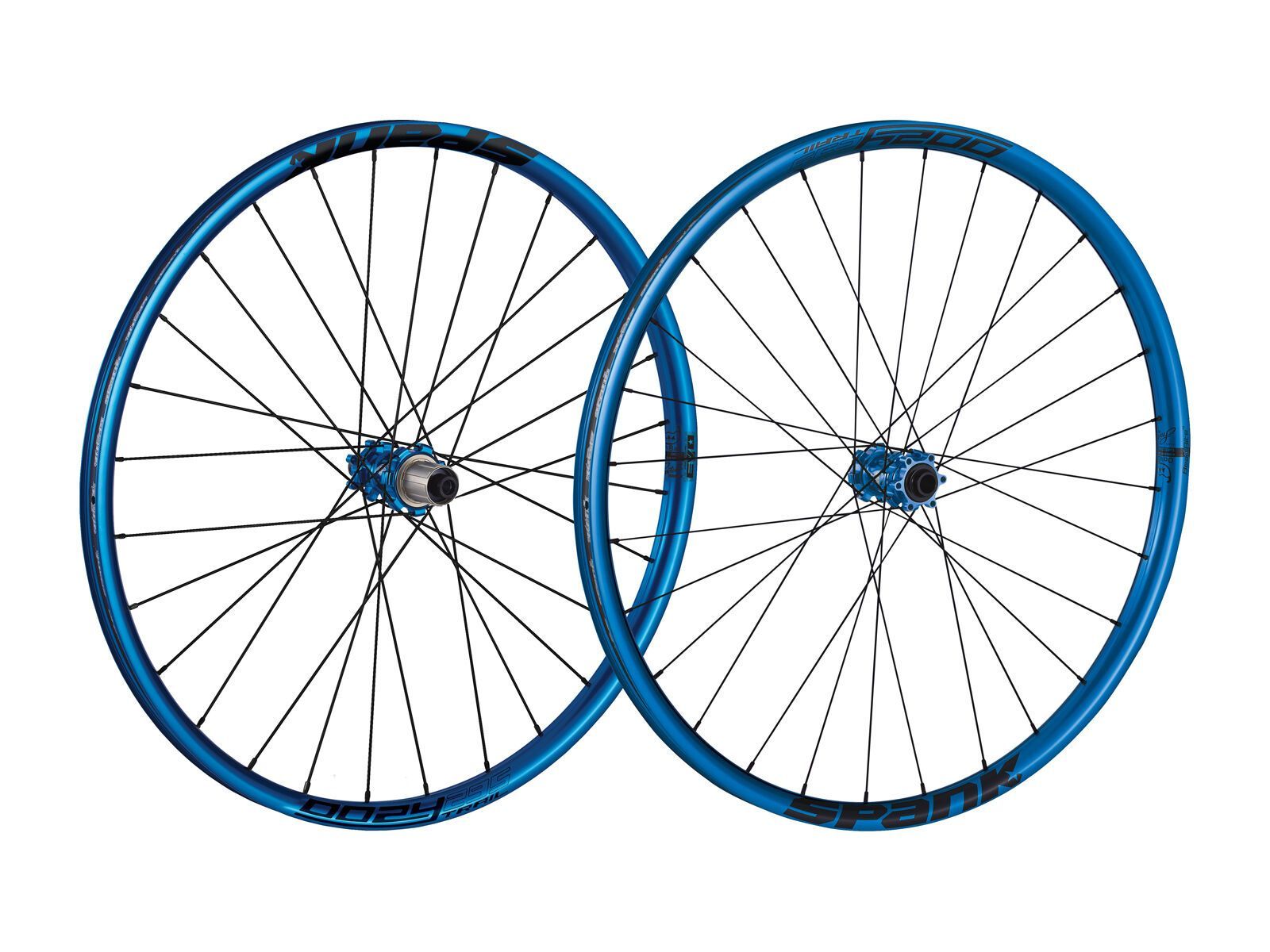 Spank Oozy Trail 295 Wheelset 27.5, blue - Bild 1