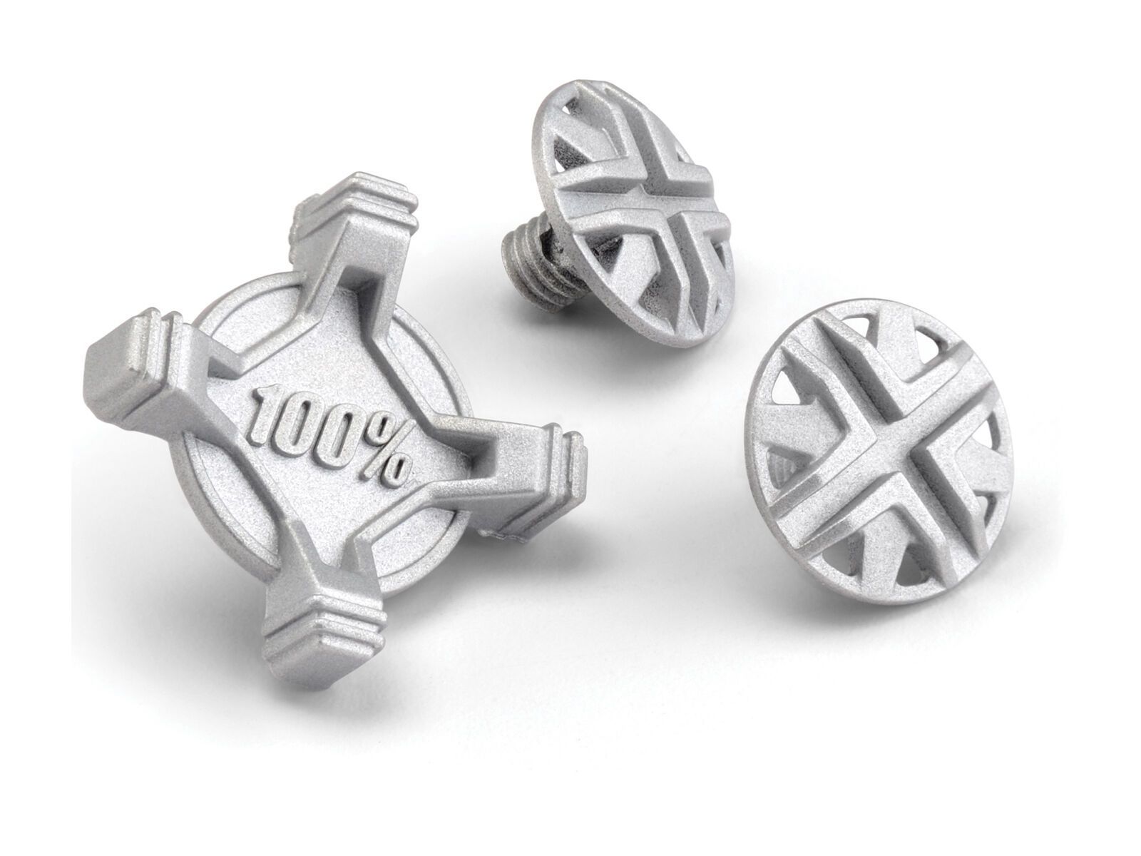 100% Status Visor Screw Kit, silver - Bild 1