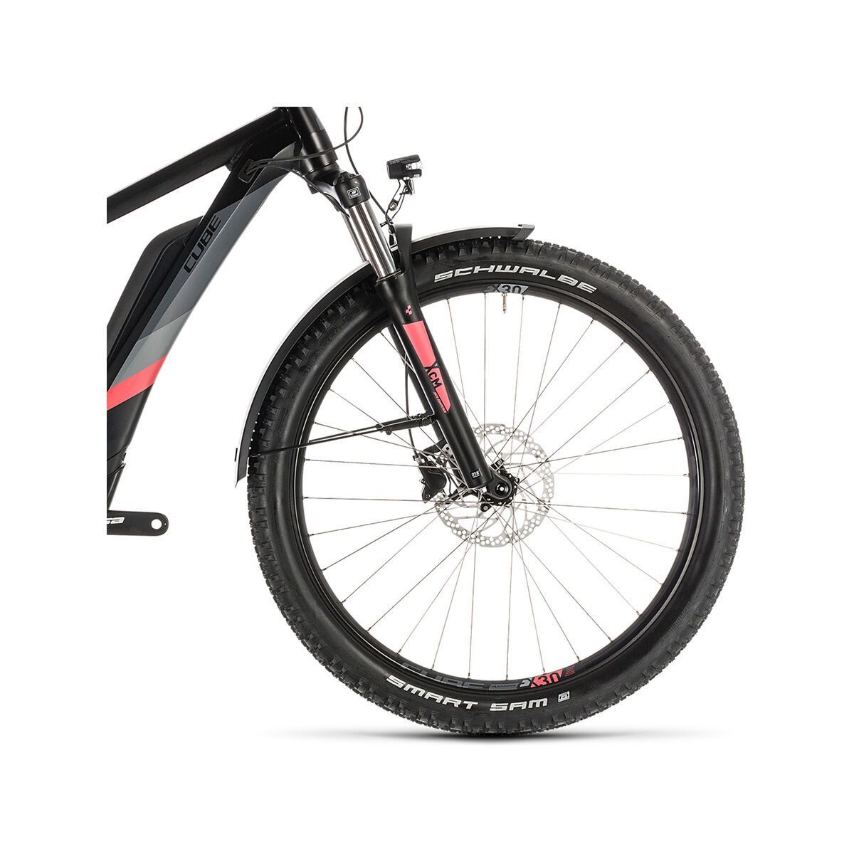 Cube Access Hybrid Pro Allroad 400 29, black´n´coral - Bild 2