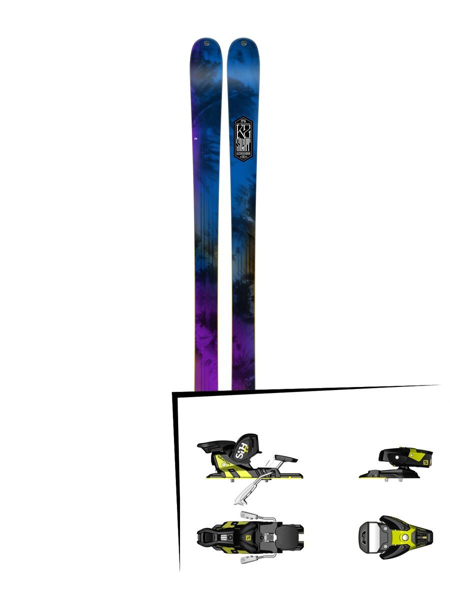 K2 SKI Set: Sight 2016 + Salomon STH2 WTR 13 - Bild 1