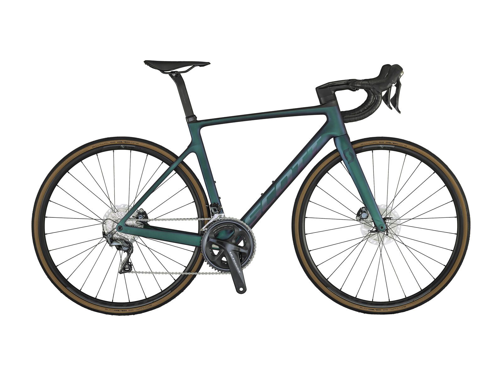 Scott Addict RC 30, carbon black/prism green - Bild 1