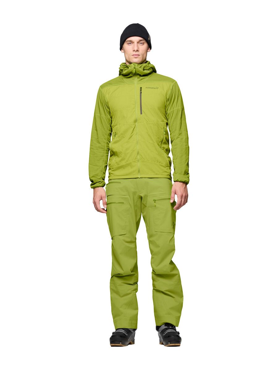 Norrona lyngen thermo100active Zip Hood M's, dark citron - Bild 4