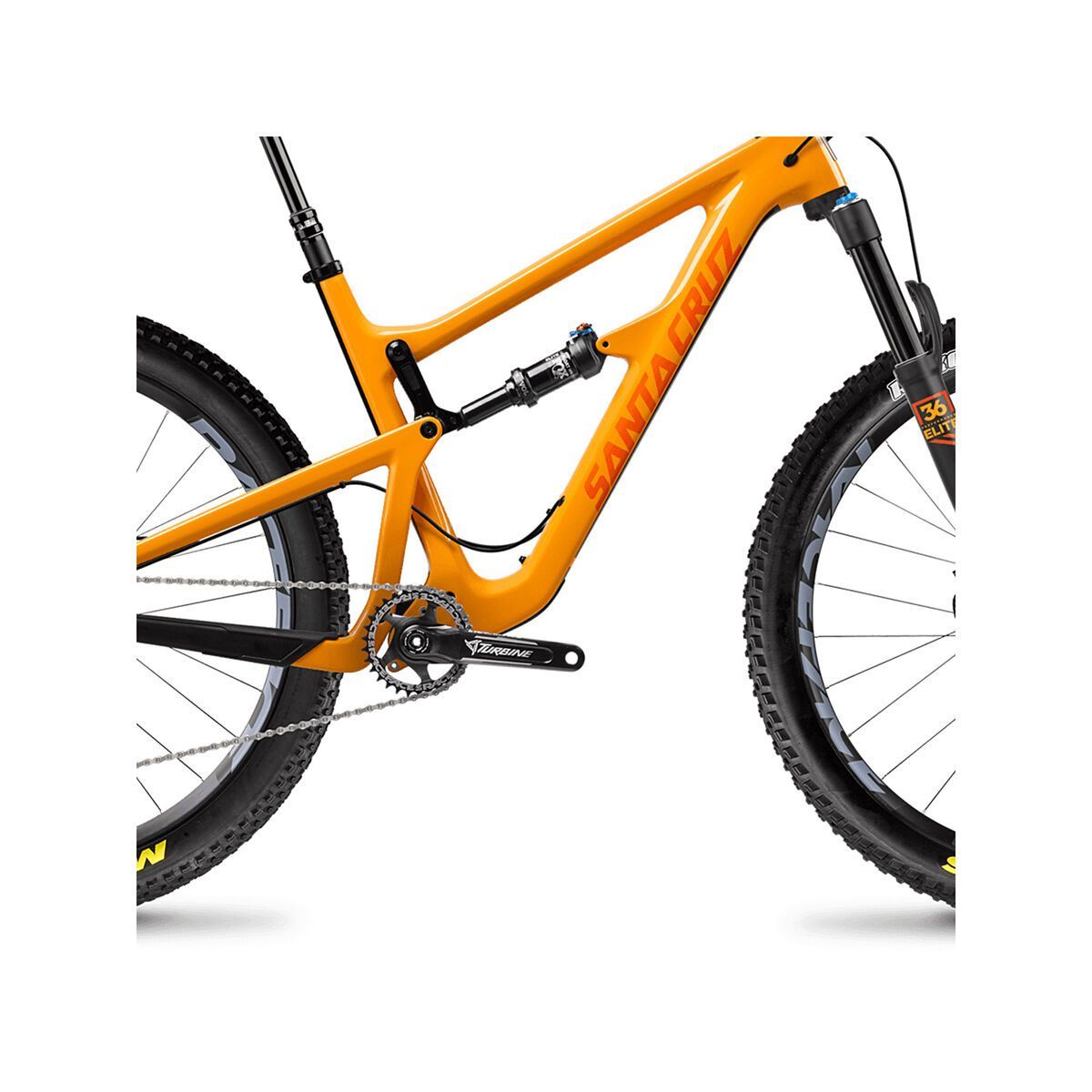 Santa Cruz Hightower C XE 27.5 Plus, gloss mango and orange - Bild 4