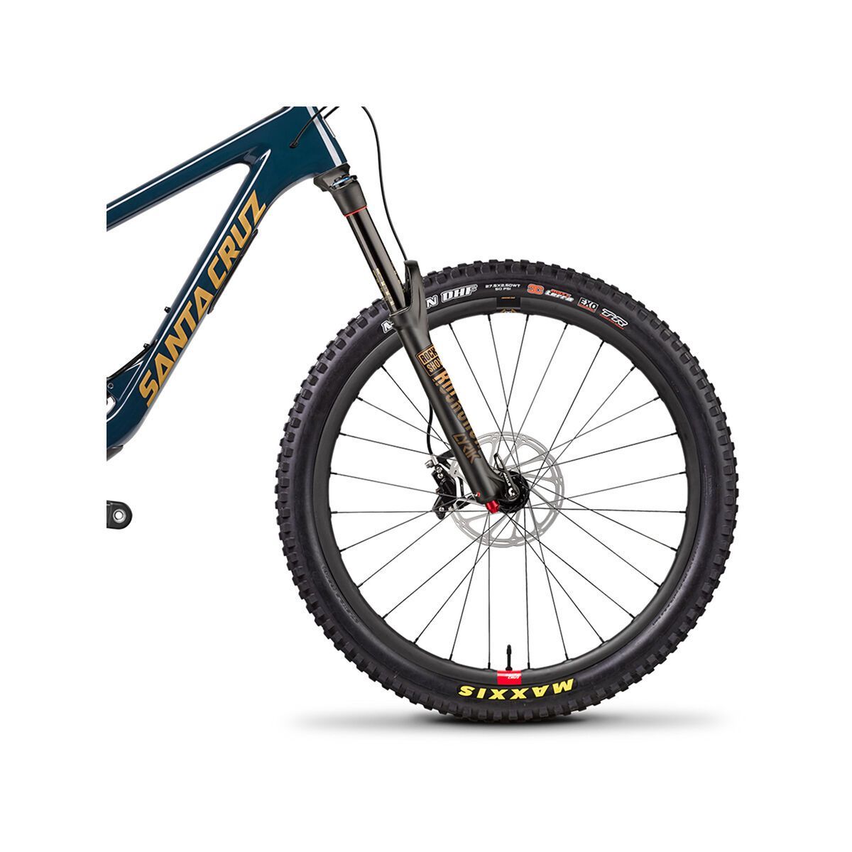 Santa Cruz Nomad CC X01 Air Reserve, gloss ink and gold - Bild 3