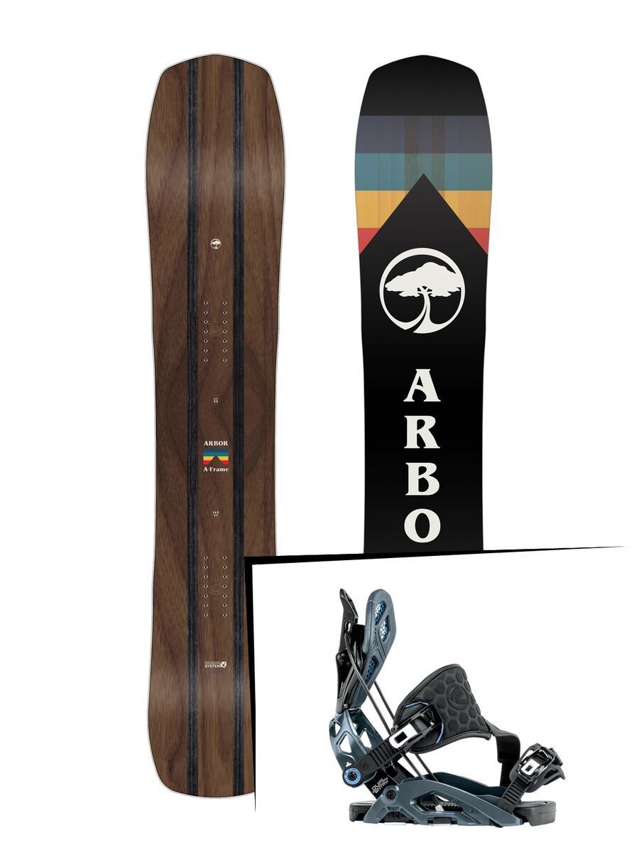 Set: Arbor A-Frame 2019 + Flow Fuse-GT black - Bild 1