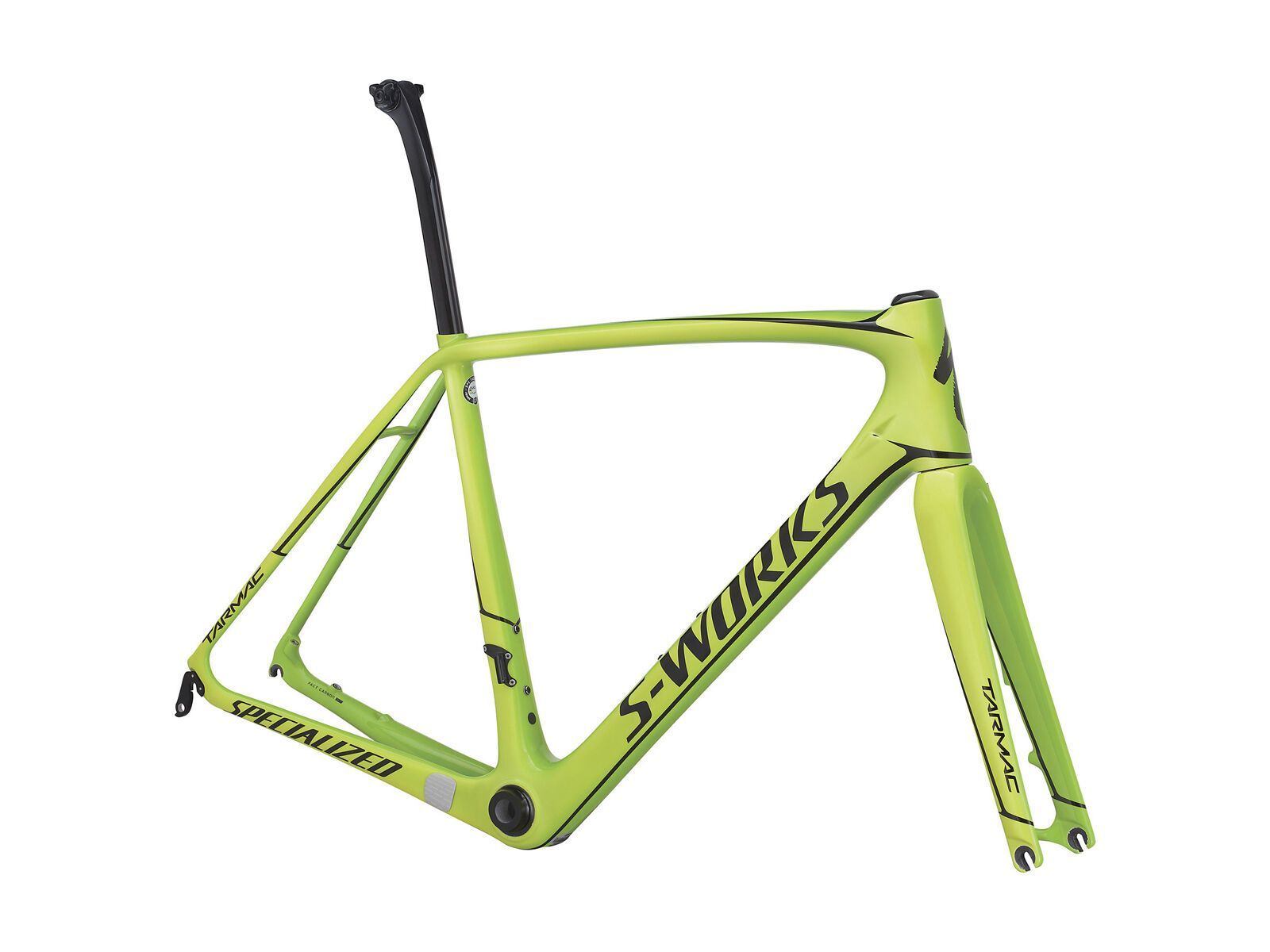 Specialized S-Works Tarmac Disc Frameset, monster green/team yellow/tarmac black - Bild 1