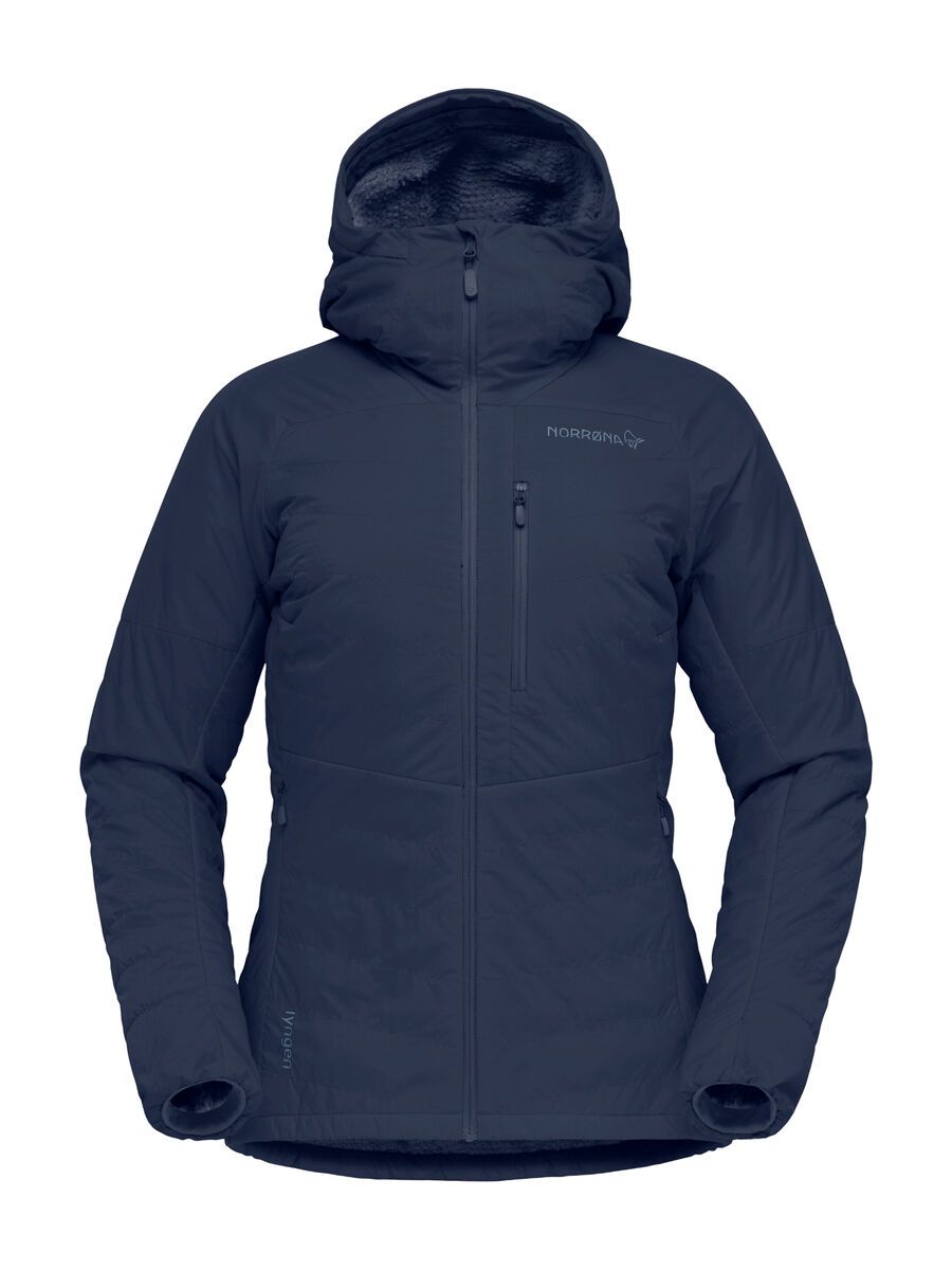 Norrona lyngen Alpha100 Zip Hood W's, indigo night - Bild 1