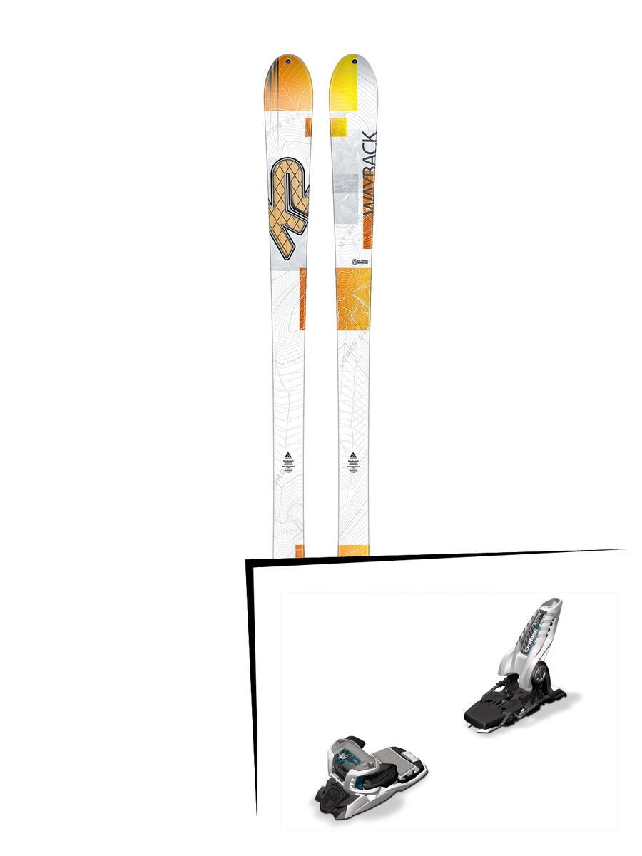K2 SKI Set: Wayback 82 2016 + Marker Griffon 13 - Bild 1