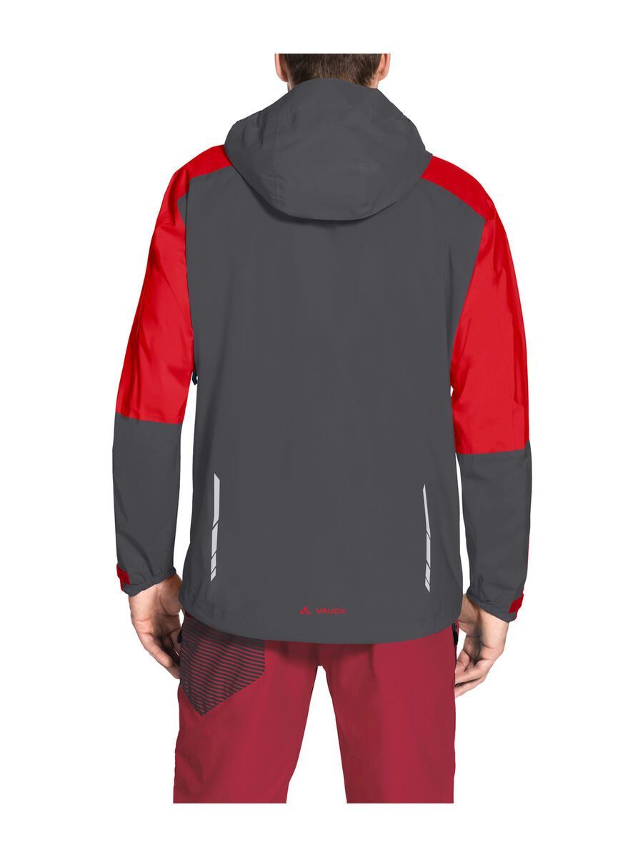 Vaude Men's Moab Rain Jacket, iron - Bild 4