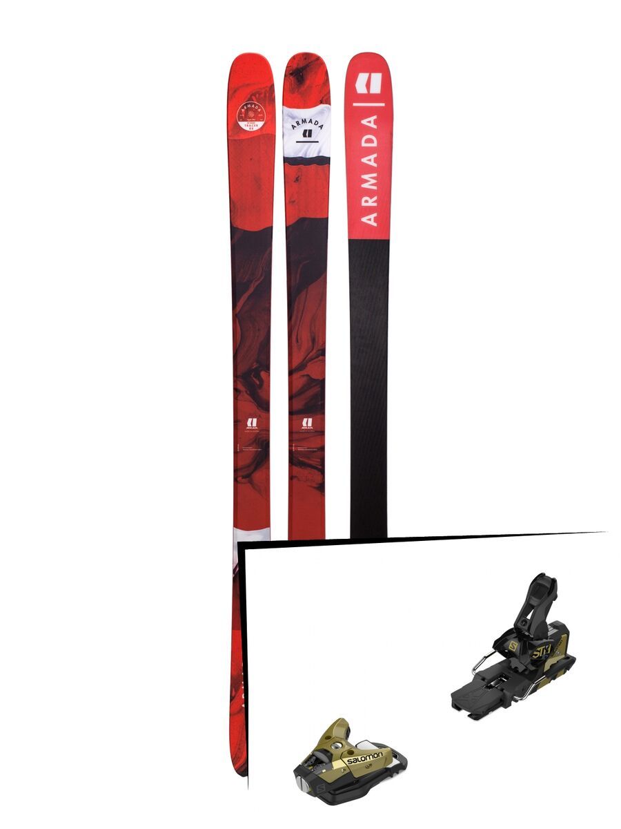 Set: Armada Tracer 88 2019 + Salomon STH2 WTR 16 gold/black - Bild 1