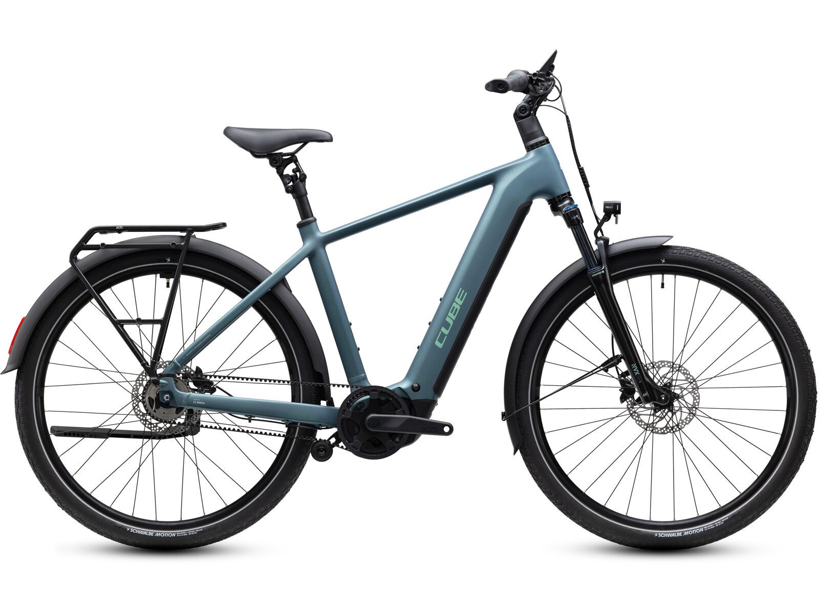 Cube Touring Hybrid Deluxe SLX 800, greengranit´n´green - Bild 1