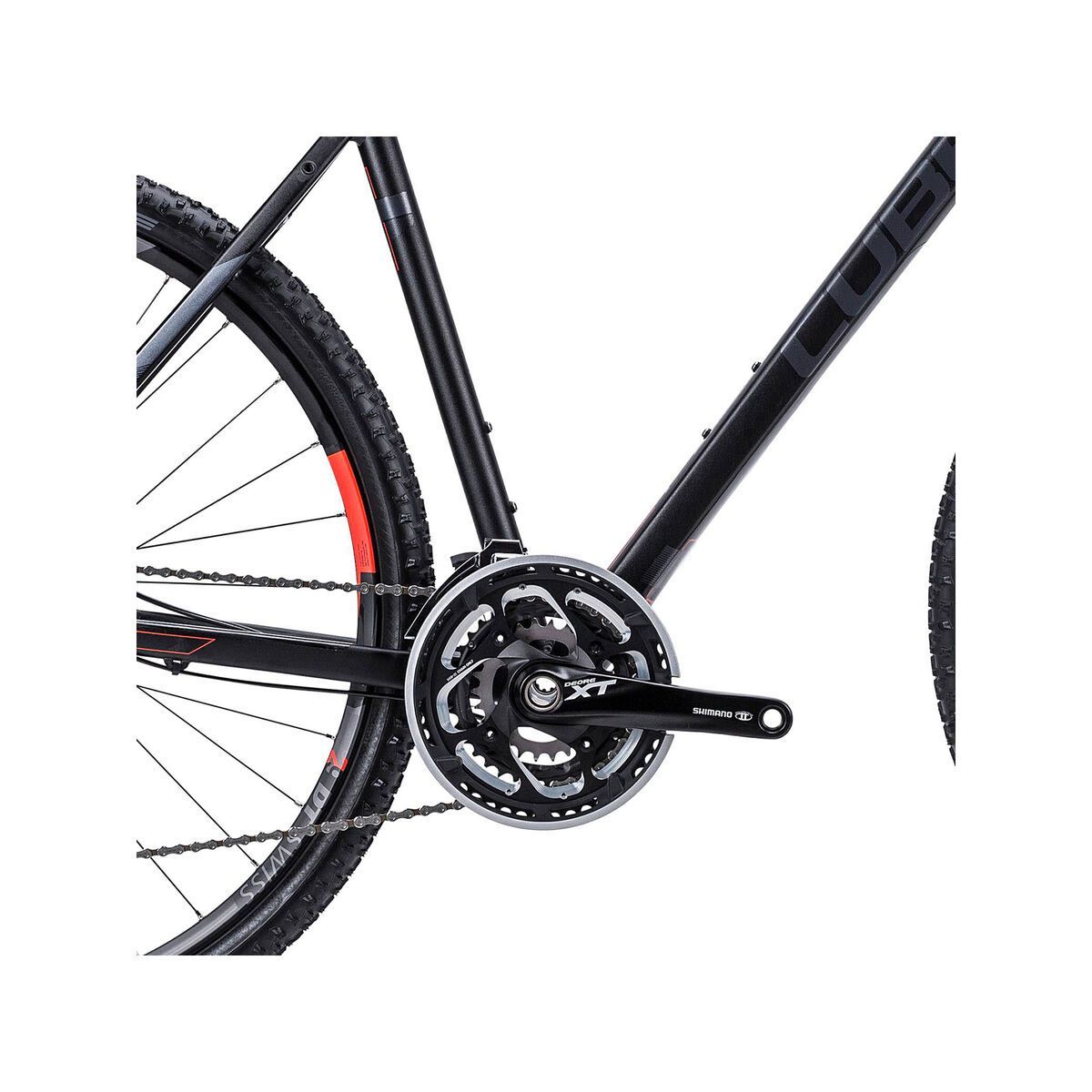 Cube Tonopah Pro, black anodized flashred - Bild 3