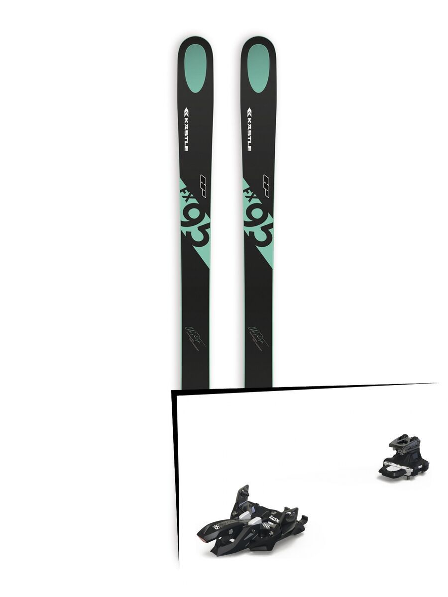 Set: Kästle FX95 HP 2019 + Marker Alpinist 9 black/titanium - Bild 1