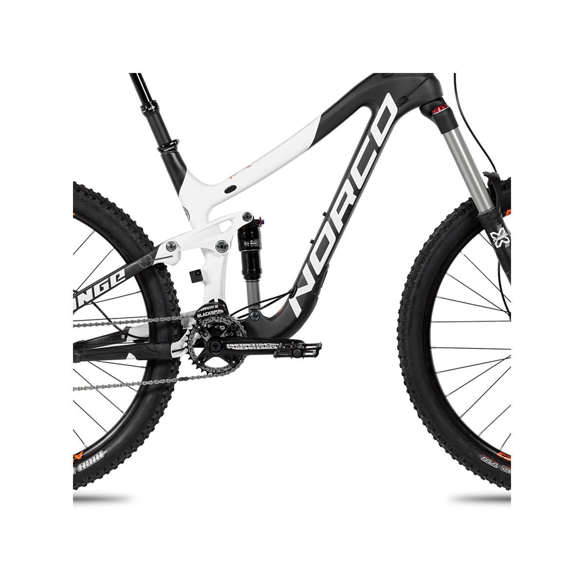 Norco Range C 7.4, black/white/orange - Bild 3