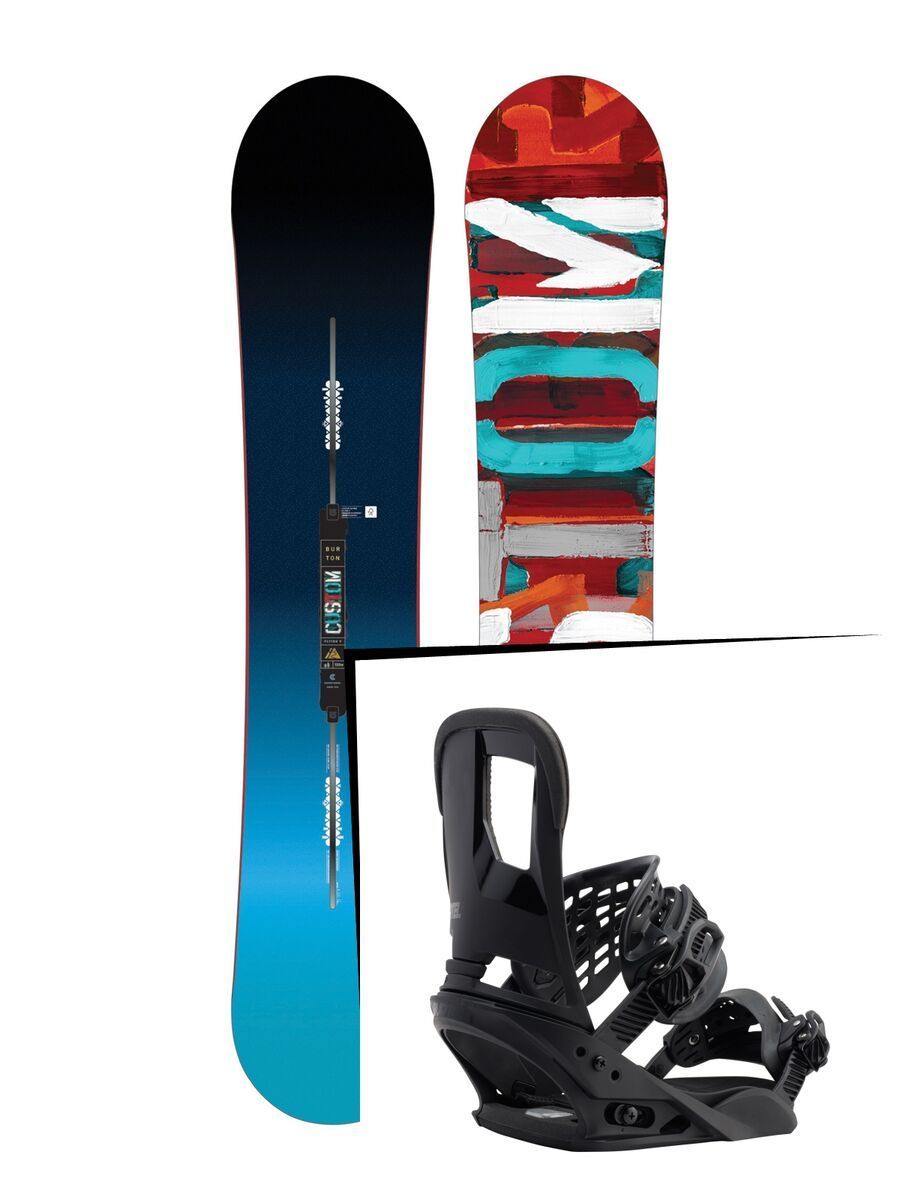 Set: Burton Custom Flying V 2017 +  Cartel (1712700S) - Bild 1