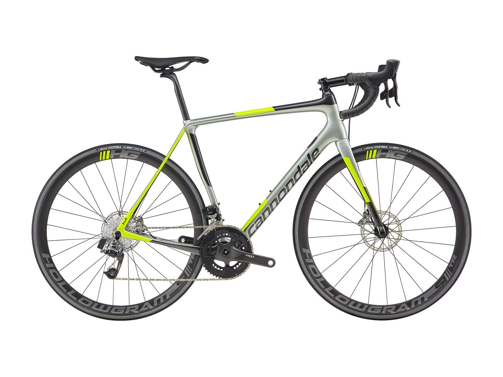 Cannondale Synapse Hi-Mod Disc Red eTap, green clay w/ vulcan and cannondale green - gloss - Bild 1