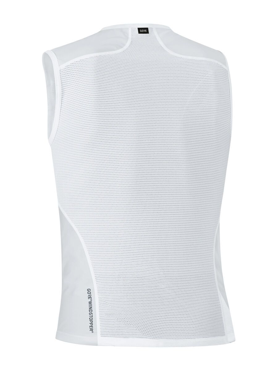 GOREWEAR M Gore Windstopper Baselayer Shirt ärmellos Herren, light grey/white - Bild 2
