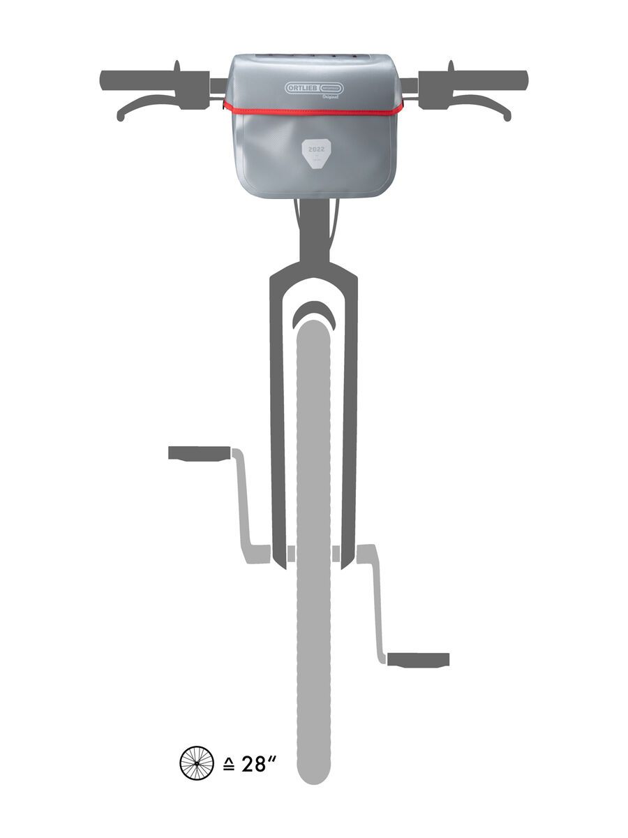 ORTLIEB Ultimate Original, alu grey - Bild 5