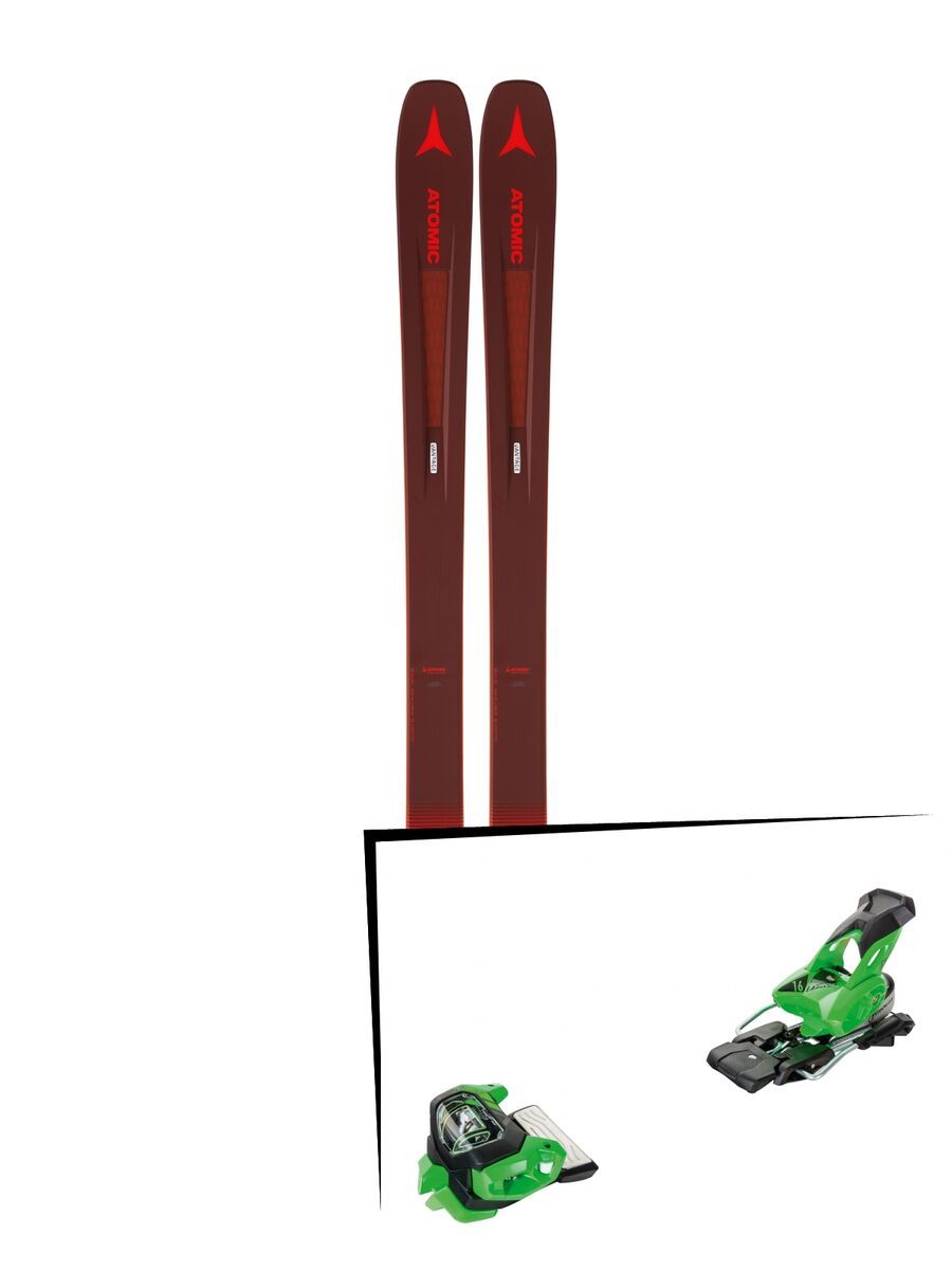 Set: Atomic Vantage 97 TI 2019 + Tyrolia Attack² 16 GW green - Bild 1