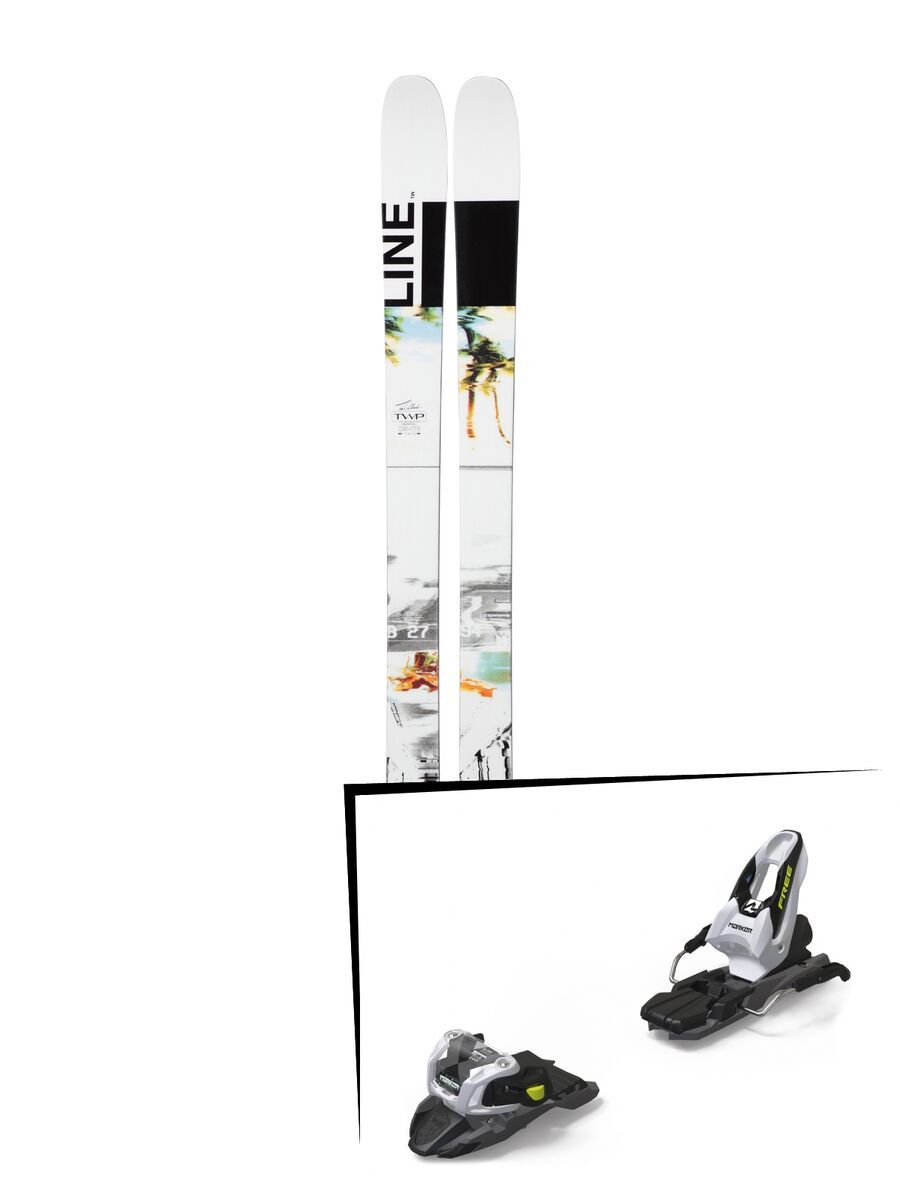 Set: Line Tom Wallisch Pro 2019 + Marker Free Ten black/white - Bild 1