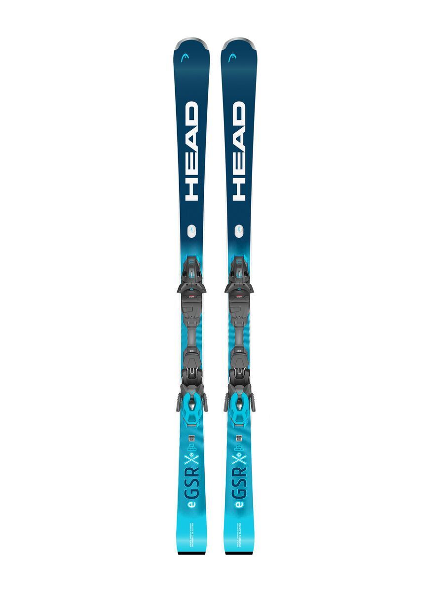 Head Worldcup Rebels e.GSR + PR 11 GW, matt black/speed blue - Bild 1