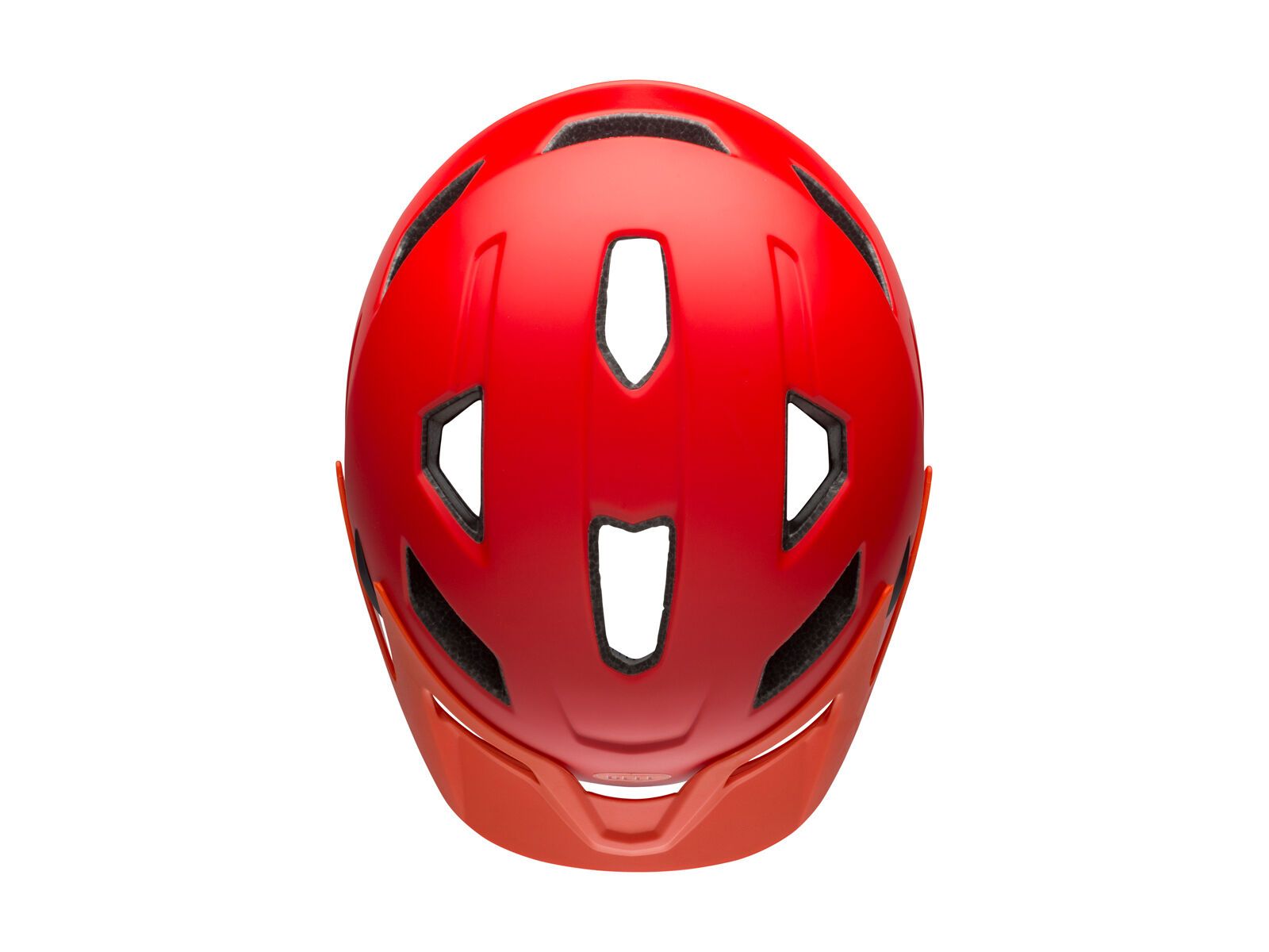 Bell Sidetrack Youth, matte red/orange - Bild 5