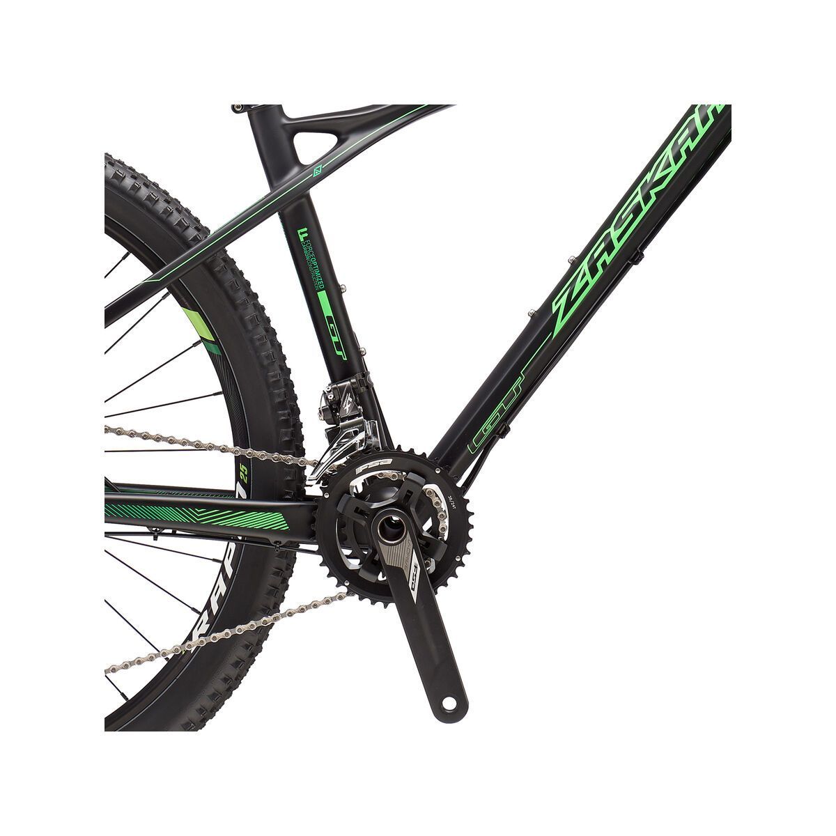 GT Zaskar Carbon Expert 27.5, raw/neon green - Bild 4