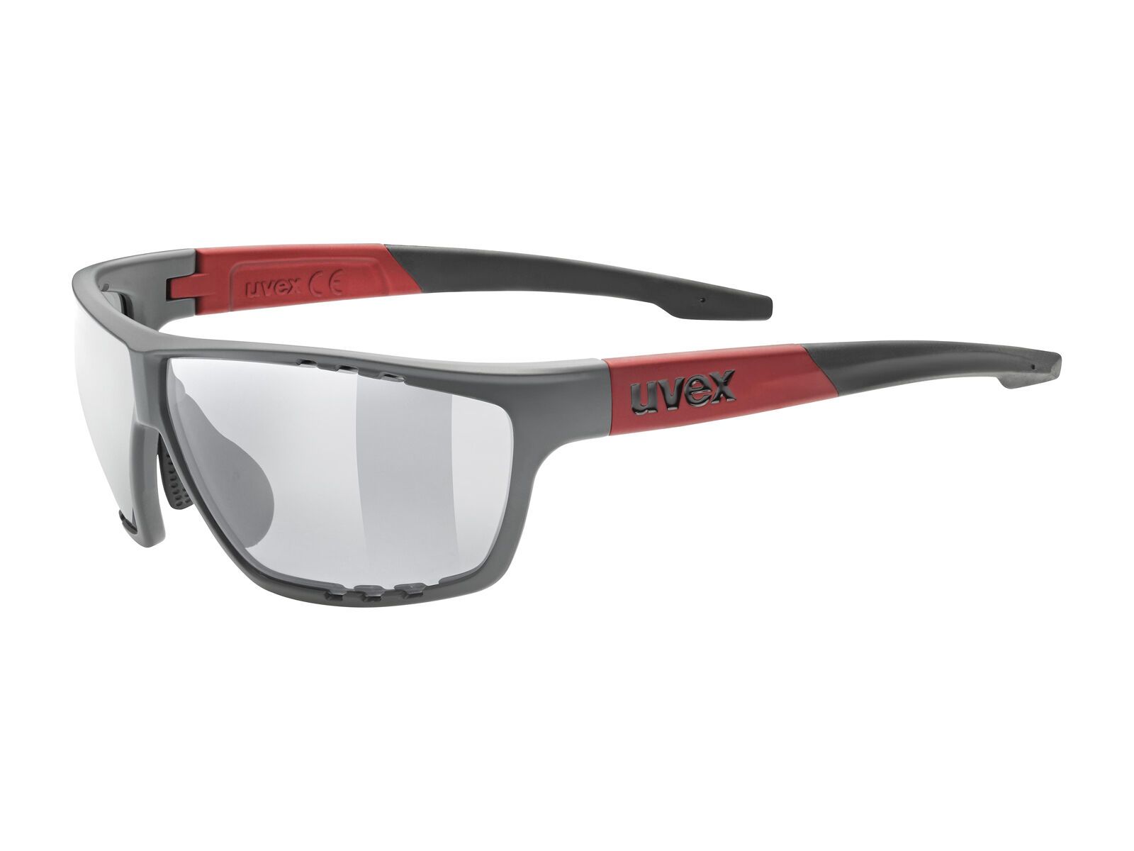 uvex sportstyle 706 Mirror Silver, grey red mat - Bild 1
