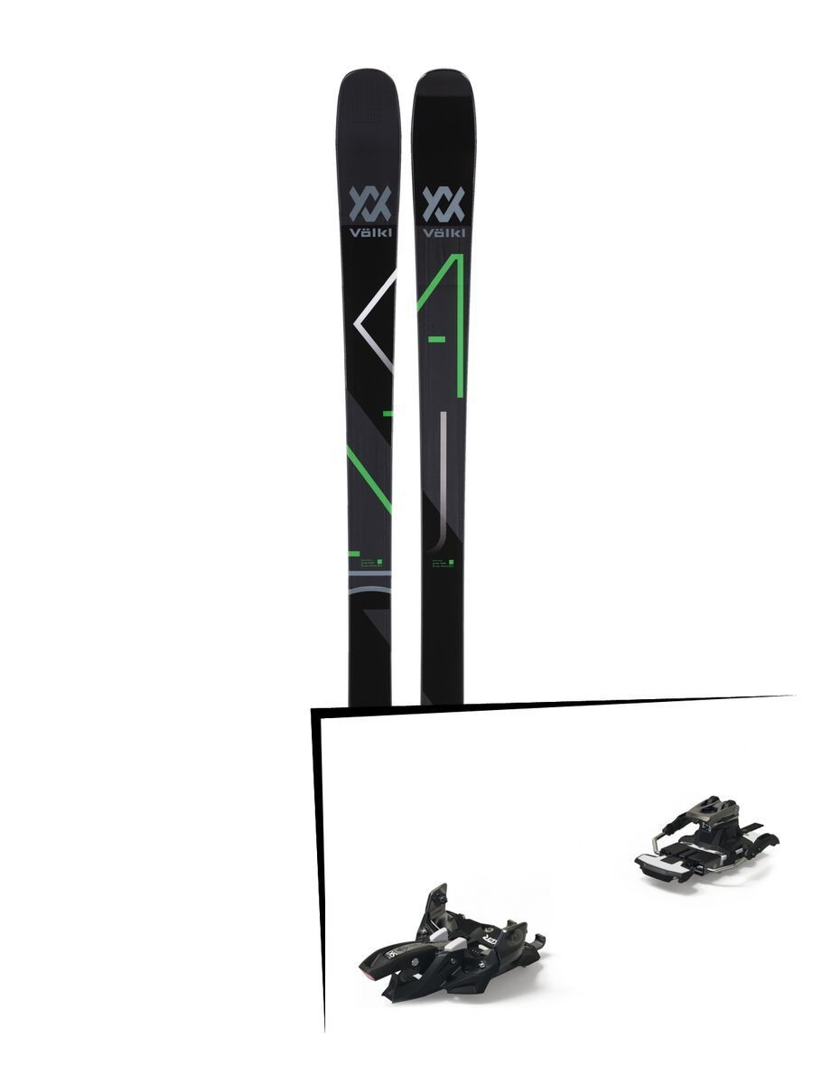 Set: Völkl Kanjo 2018 + Marker Alpinist 12 Long Travel black/titanium - Bild 1