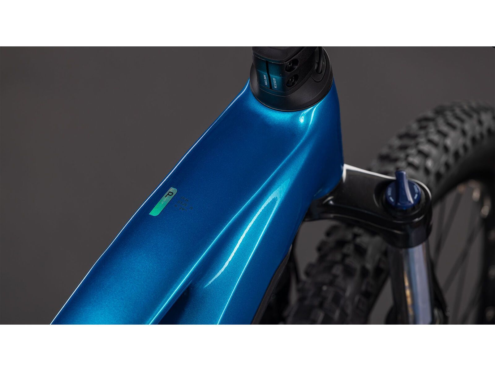 Cube Reaction Hybrid Performance 600 27.5, electricblue´n´dazzle - Bild 3