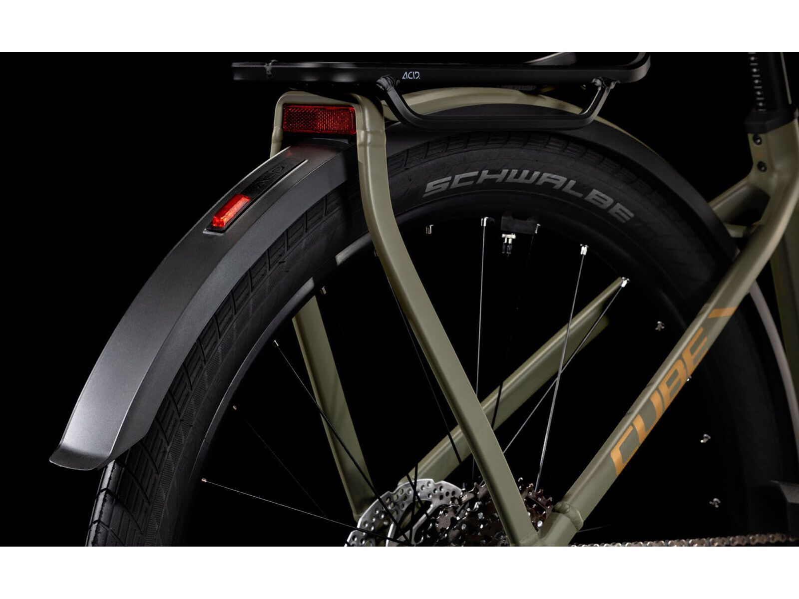 Cube Kathmandu Hybrid Pro 800 Trapeze, dustyolive´n´gold - Bild 5