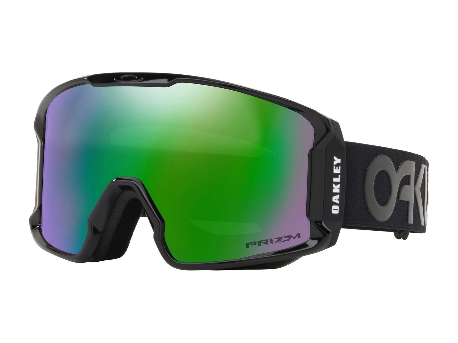 Oakley Line Miner XM Prizm Factory Pilot Blackout, factory blackout/Lens: prizm jade iridium - Bild 1