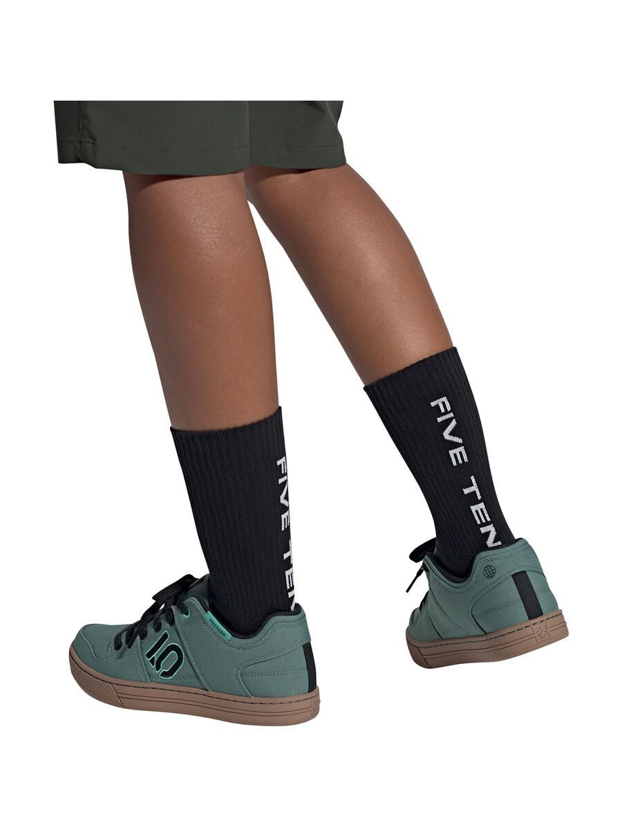 Five Ten Freerider Canvas Women, hazy emerald/core black/acid mint - Bild 11