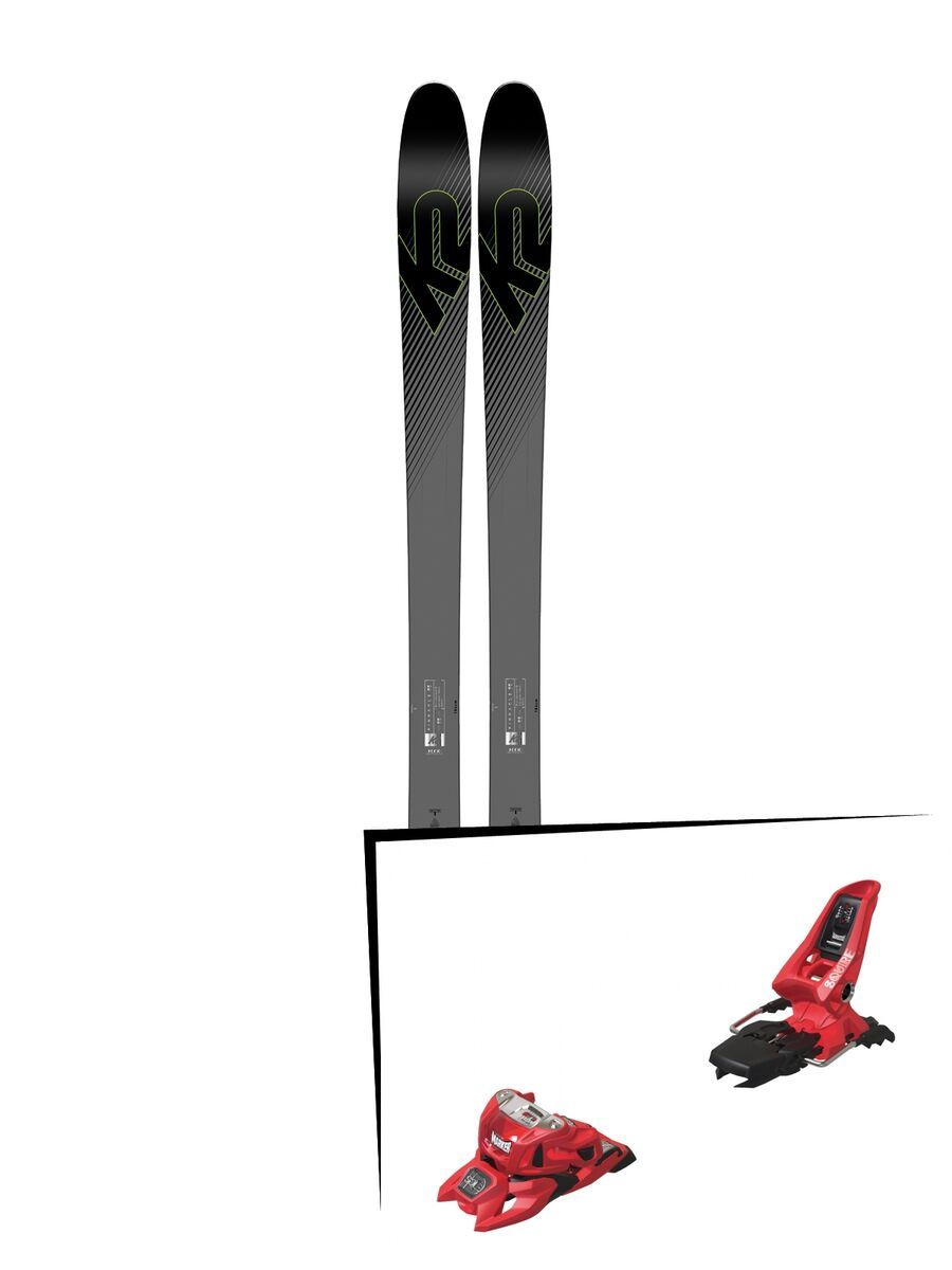 Set: K2 SKI Pinnacle 95Ti 2019 + Marker Squire 11 ID red - Bild 1