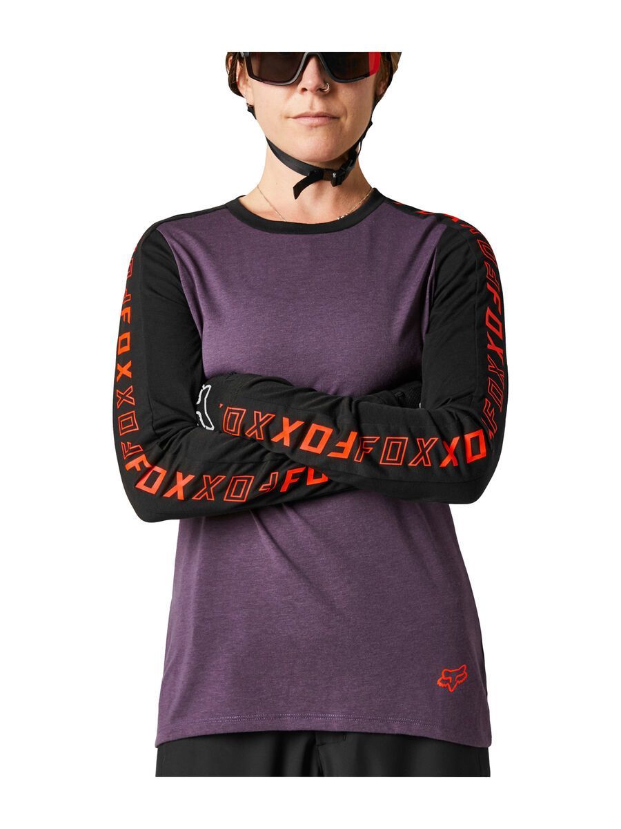 Fox Womens Ranger Drirelease LS Jersey, black/purple - Bild 5