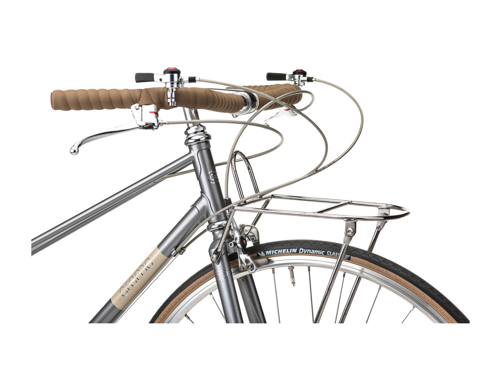 Creme Cycles Echo Mixte Doppio, silver - Bild 5