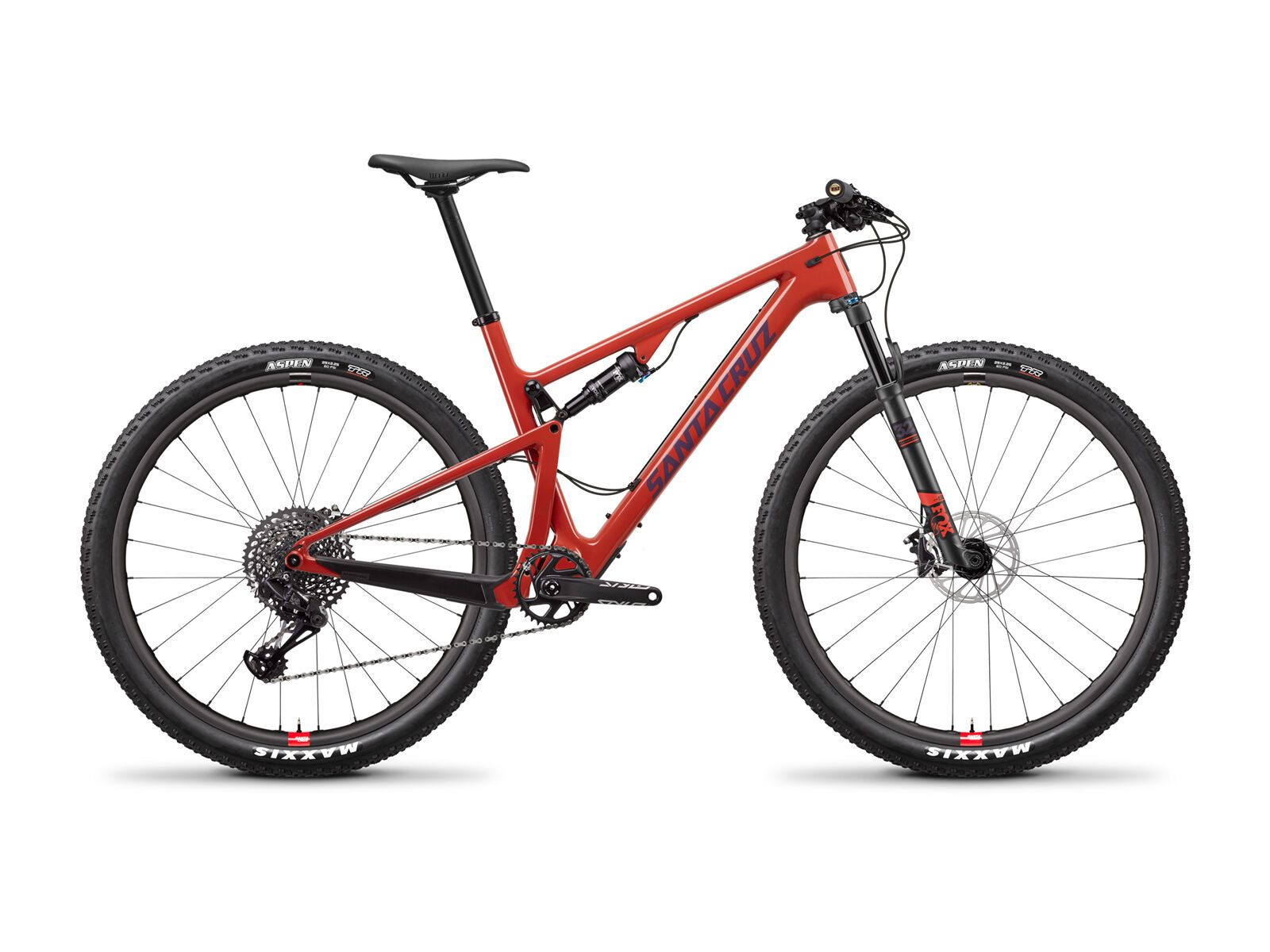 Santa Cruz Blur C S Reserve, sunset and eggplant - Bild 1