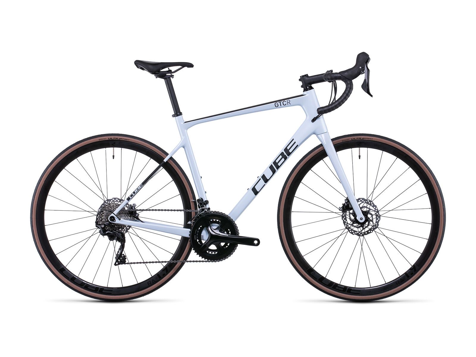 Cube Attain GTC Race, frostwhite´n´carbon - Bild 1