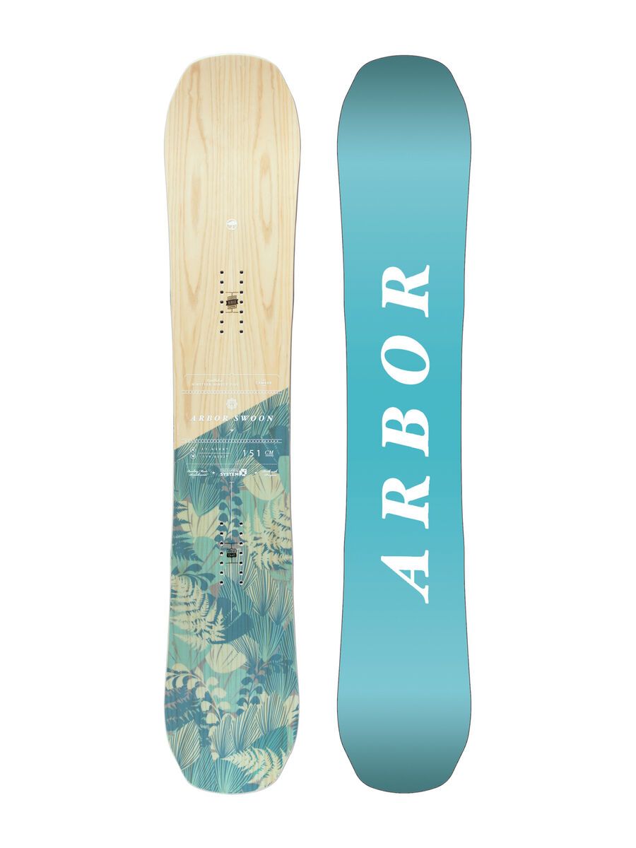 Set: Arbor Swoon Camber 2017 + Nitro Poison (1691171S) - Bild 2