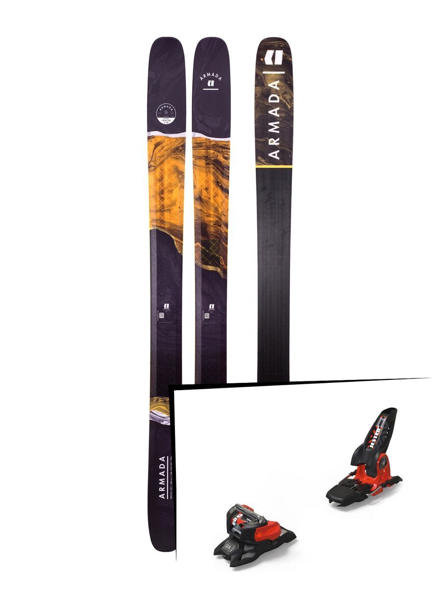 Set: Armada Tracer 118 CHX 2019 + Marker Jester 18 Pro ID black/flo-red - Bild 1