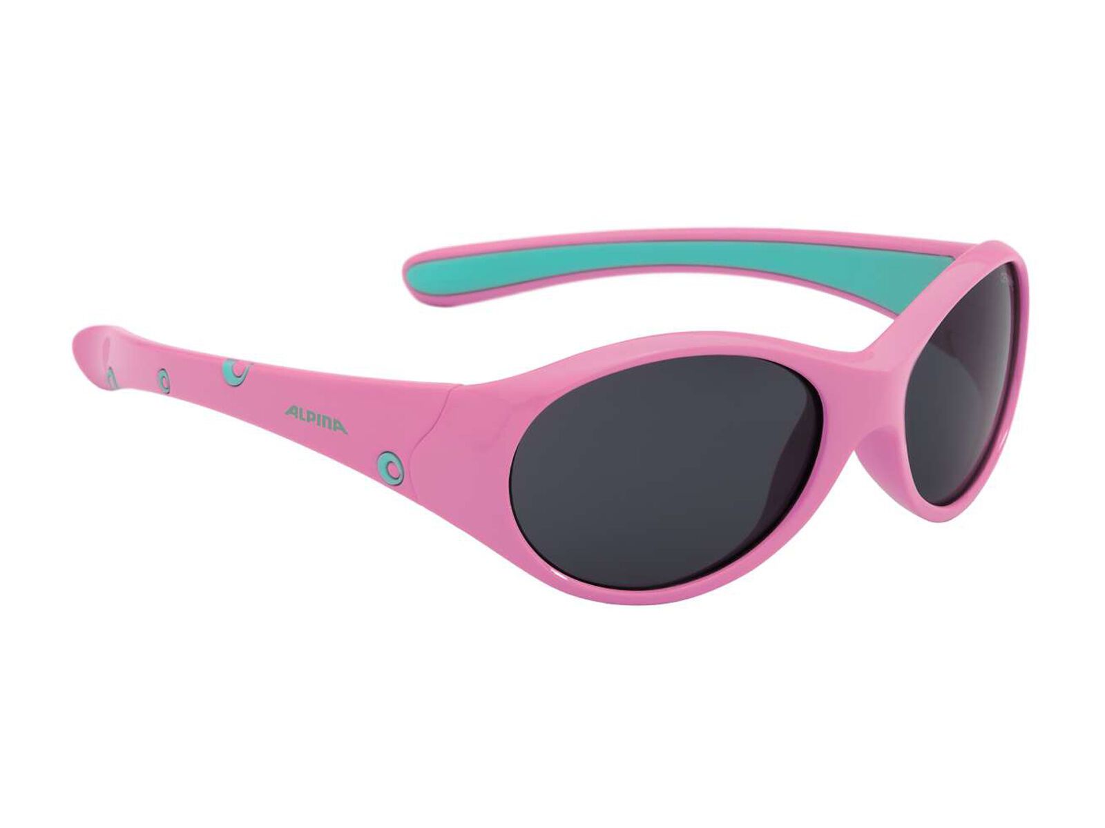Alpina Flexxy Girl, Black / rose-mint gloss - Bild 4