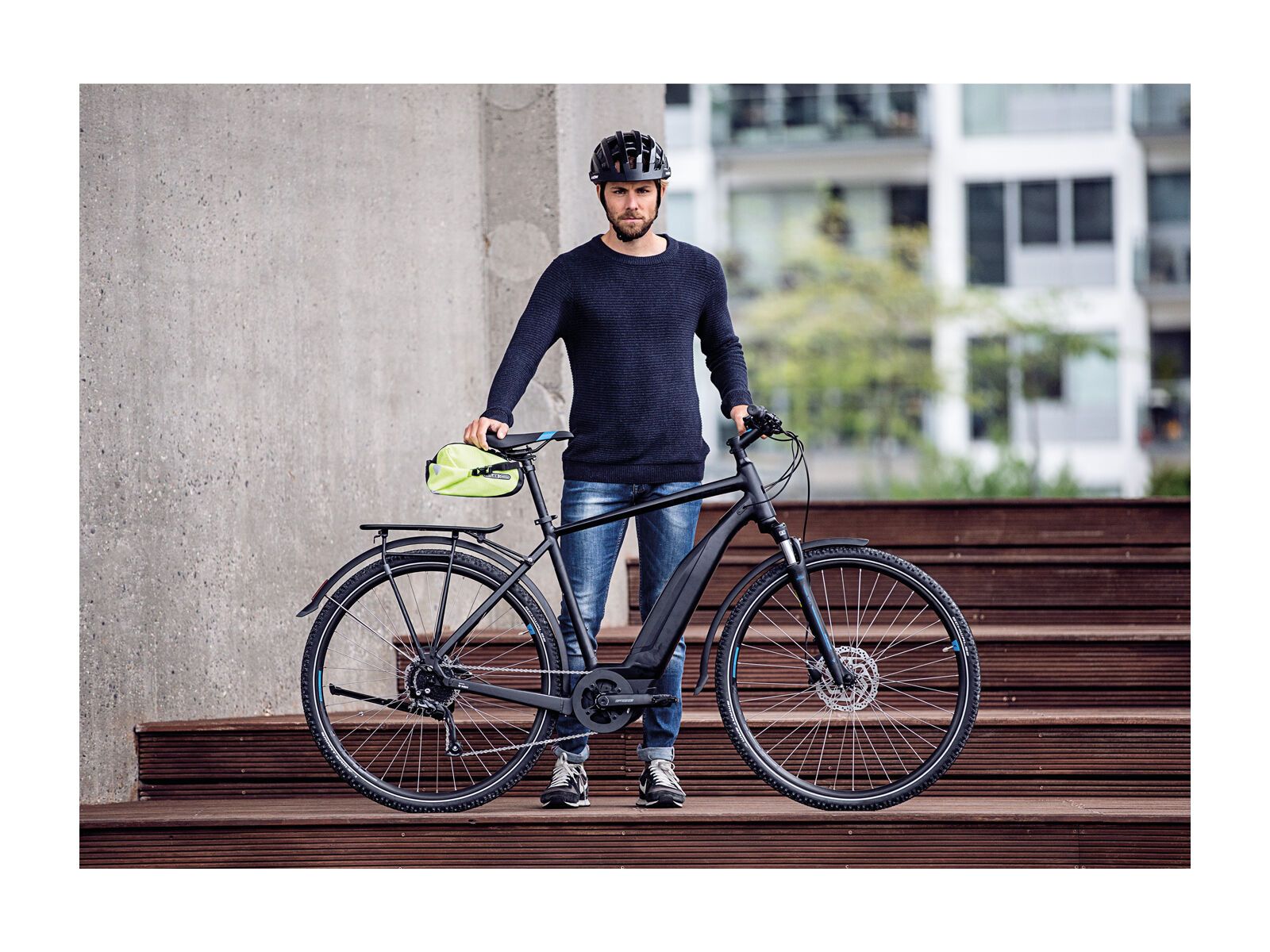 ORTLIEB Saddle-Bag High-Vis 4,1 L, neon yellow / black reflective - Bild 3