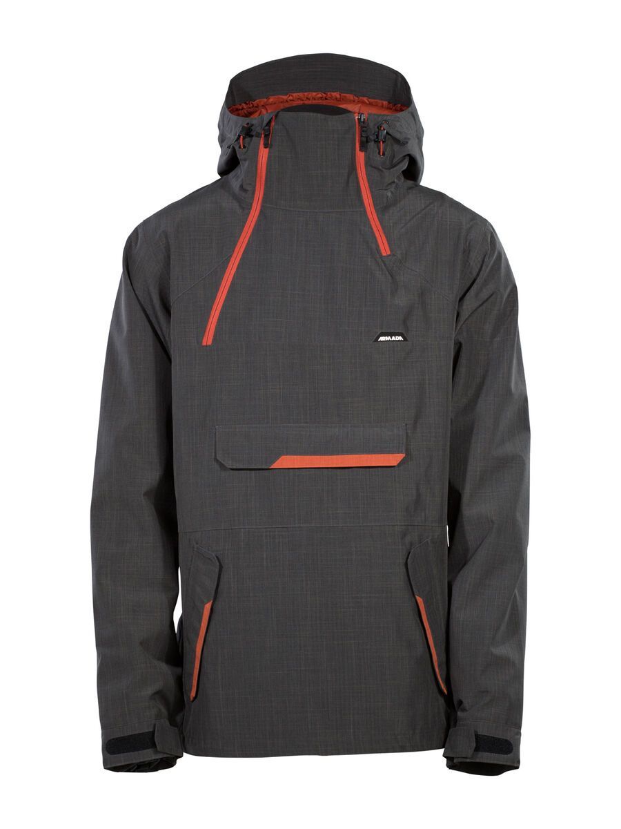 Armada Go Pullover Jacket, charcoal - Bild 1